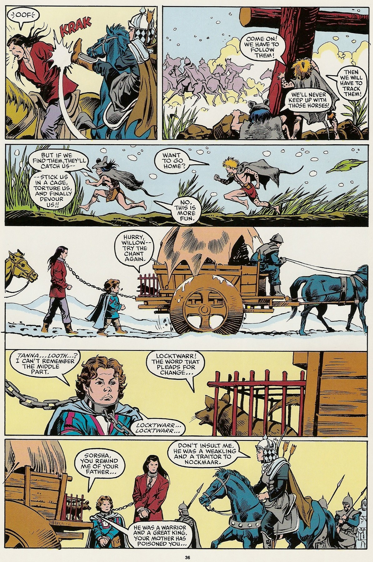 Read online Marvel Graphic Novel comic -  Issue #36 - Willow - 40