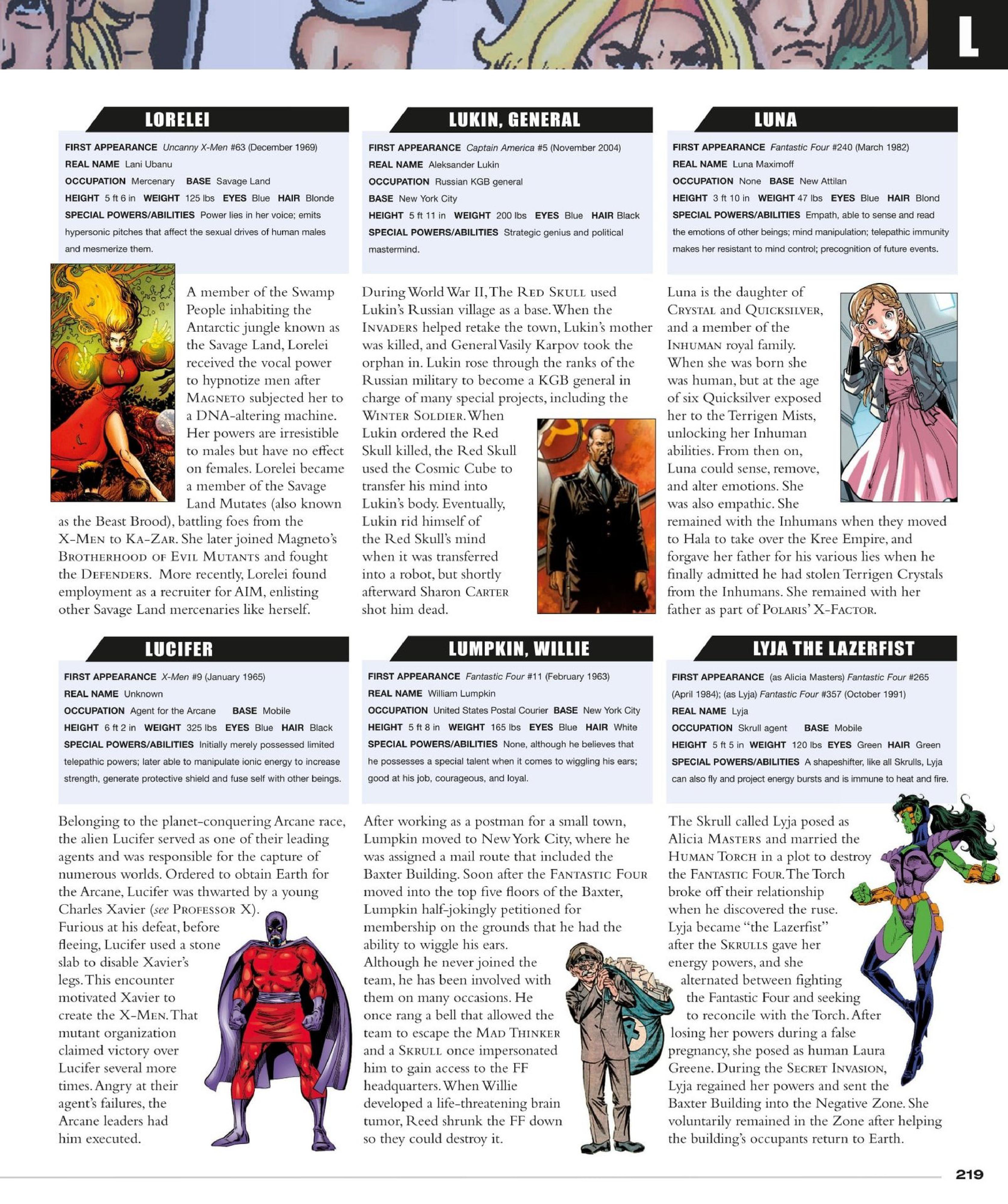 Read online Marvel Encyclopedia, New Edition comic -  Issue # TPB (Part 3) - 22