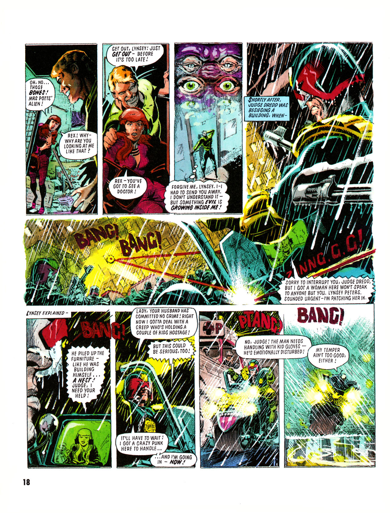 Read online Judge Dredd Definitive Editions comic -  Issue # TPB Bad Science - 18