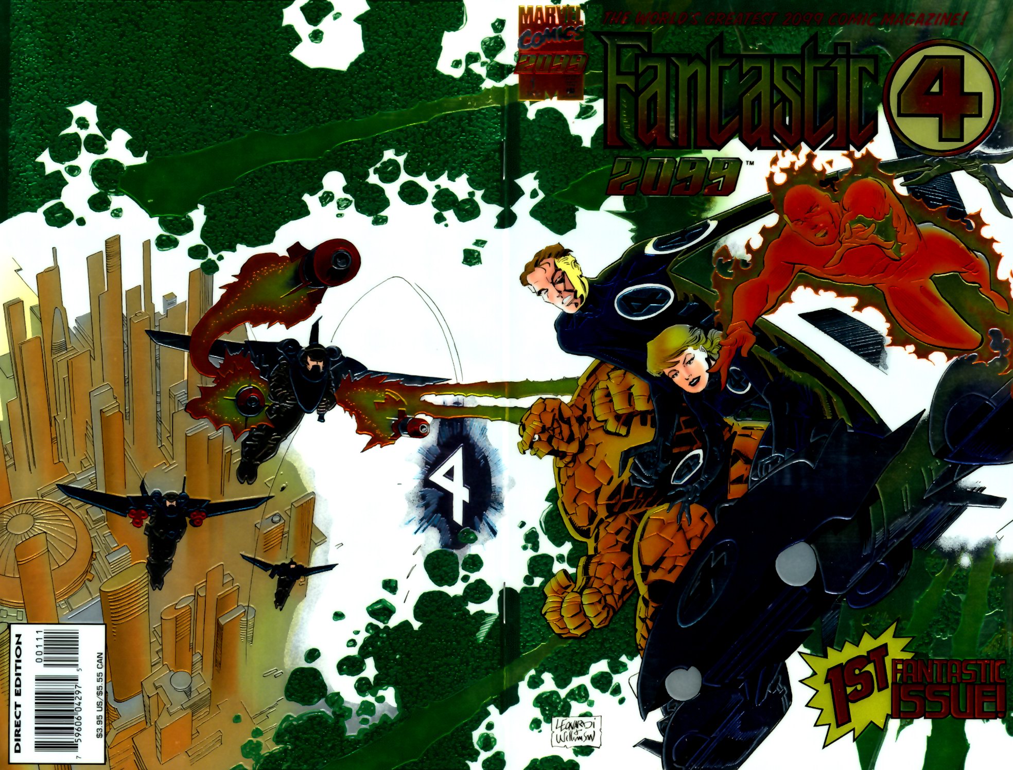 Read online Fantastic Four 2099 comic -  Issue #1 - 1