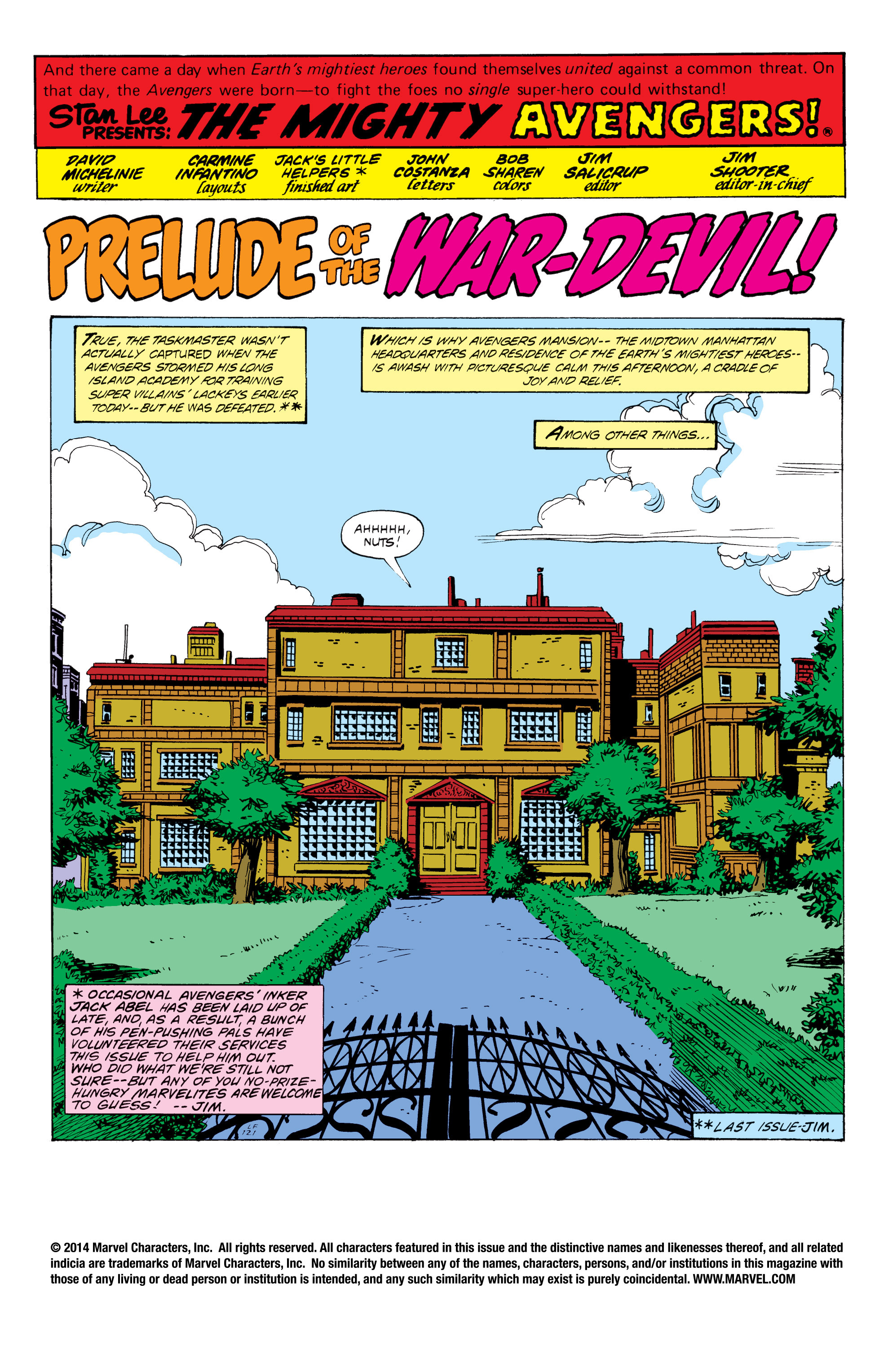 Read online The Avengers (1963) comic -  Issue #197 - 2