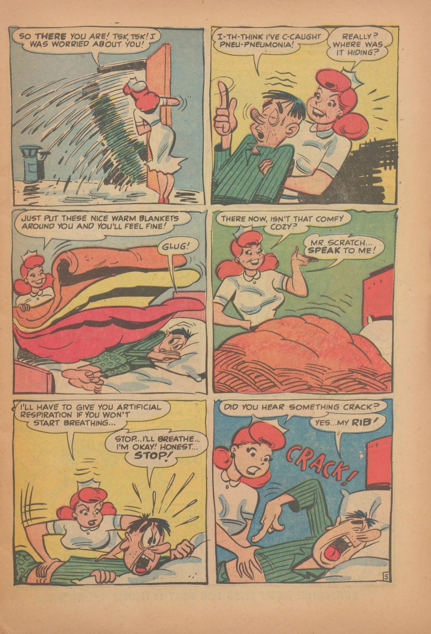 Read online Nellie The Nurse (1945) comic -  Issue #29 - 7