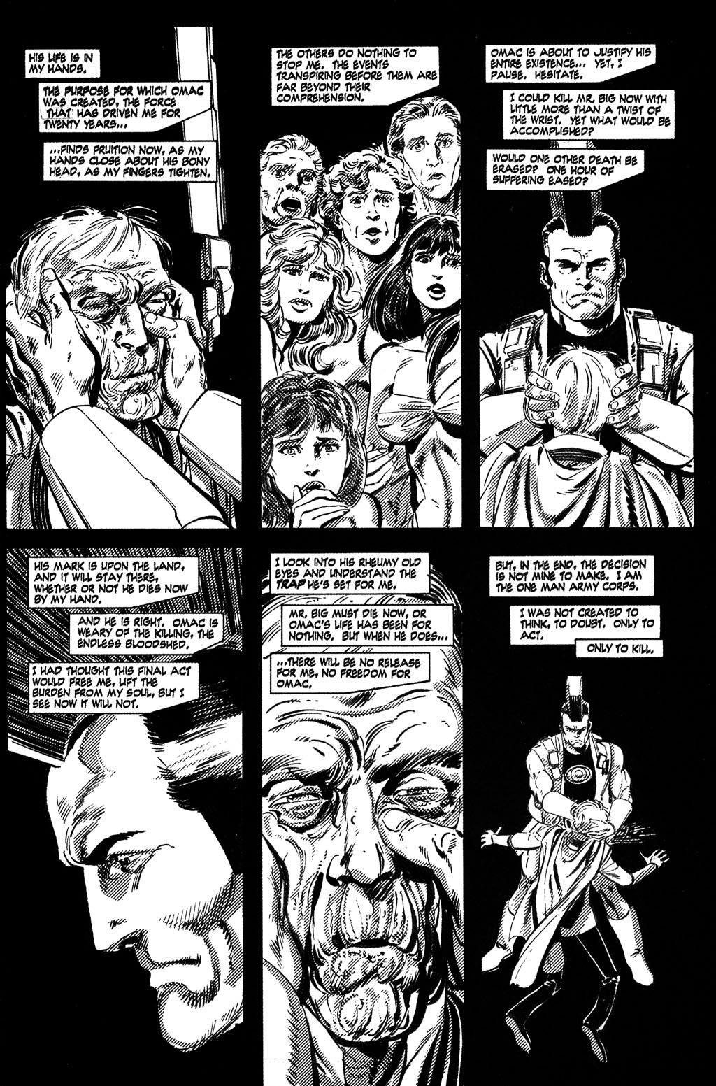 Read online OMAC: One Man Army Corps comic -  Issue #1 - 38