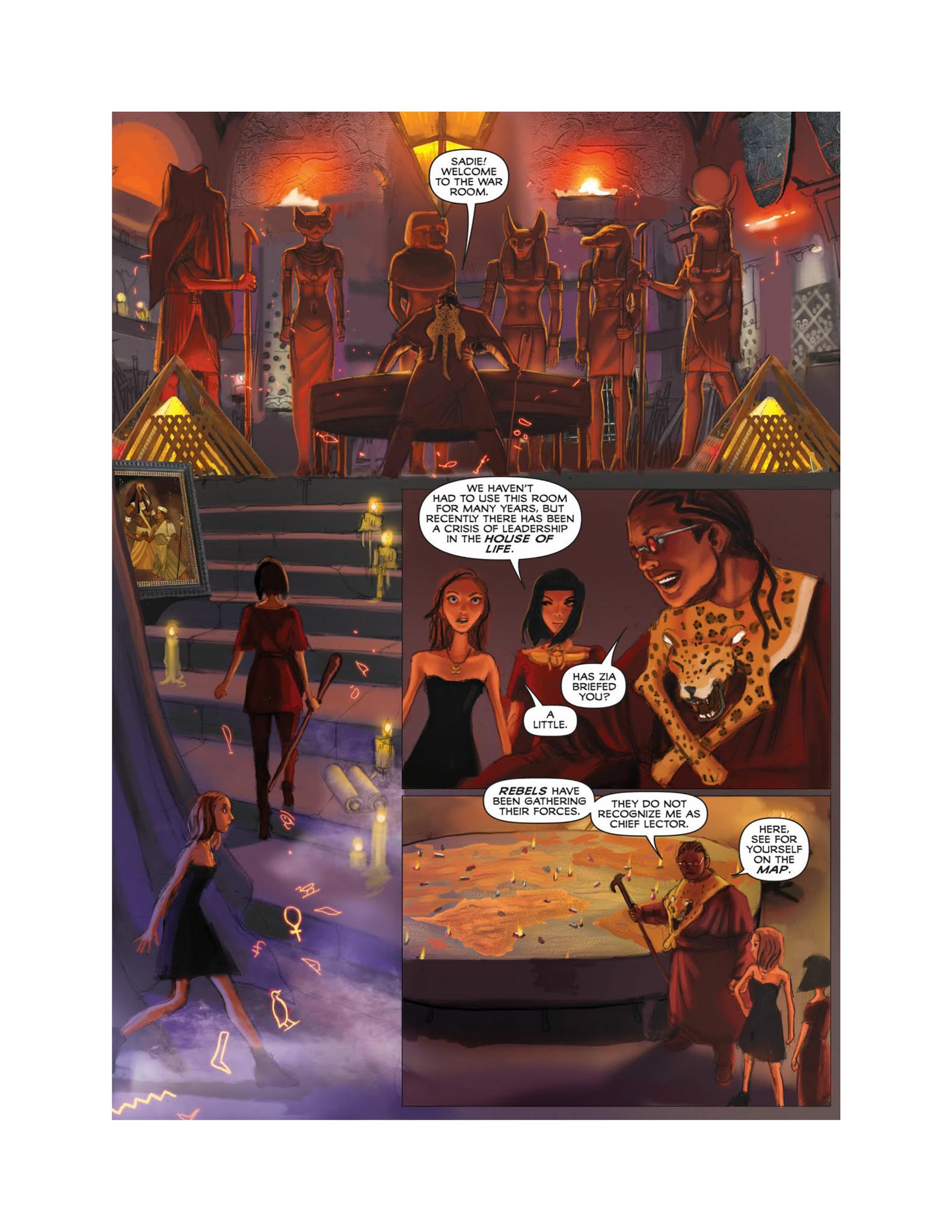 Read online The Kane Chronicles comic -  Issue # TPB 3 (Part 1) - 42