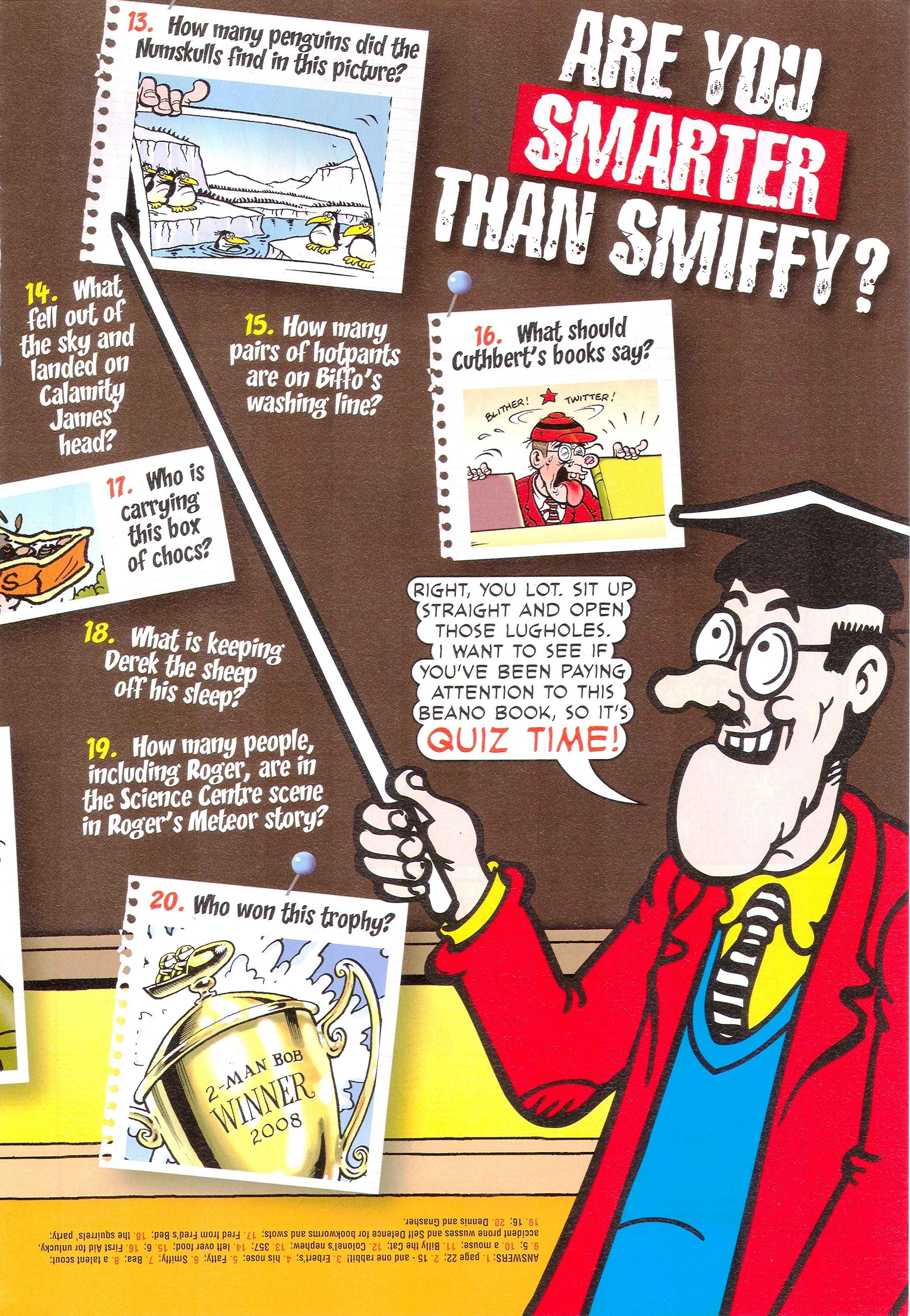 Read online The Beano Book (Annual) comic -  Issue #2010 - 101