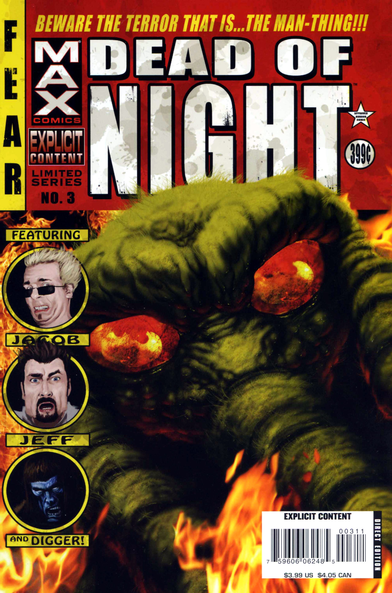 Read online Dead of Night Featuring Man-Thing comic -  Issue #3 - 1