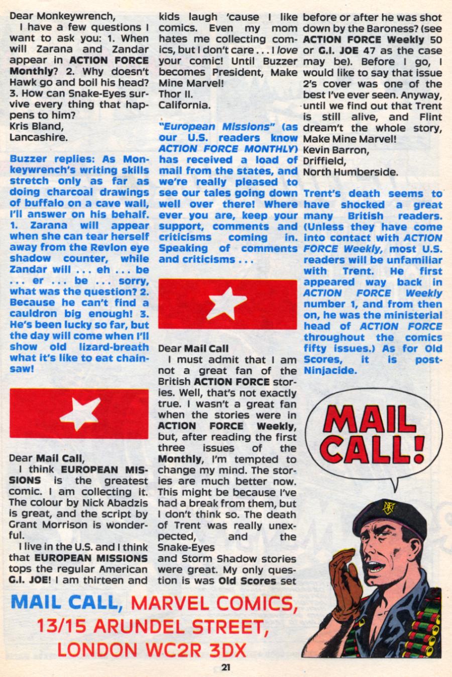 Read online G.I. Joe European Missions comic -  Issue #12 - 20