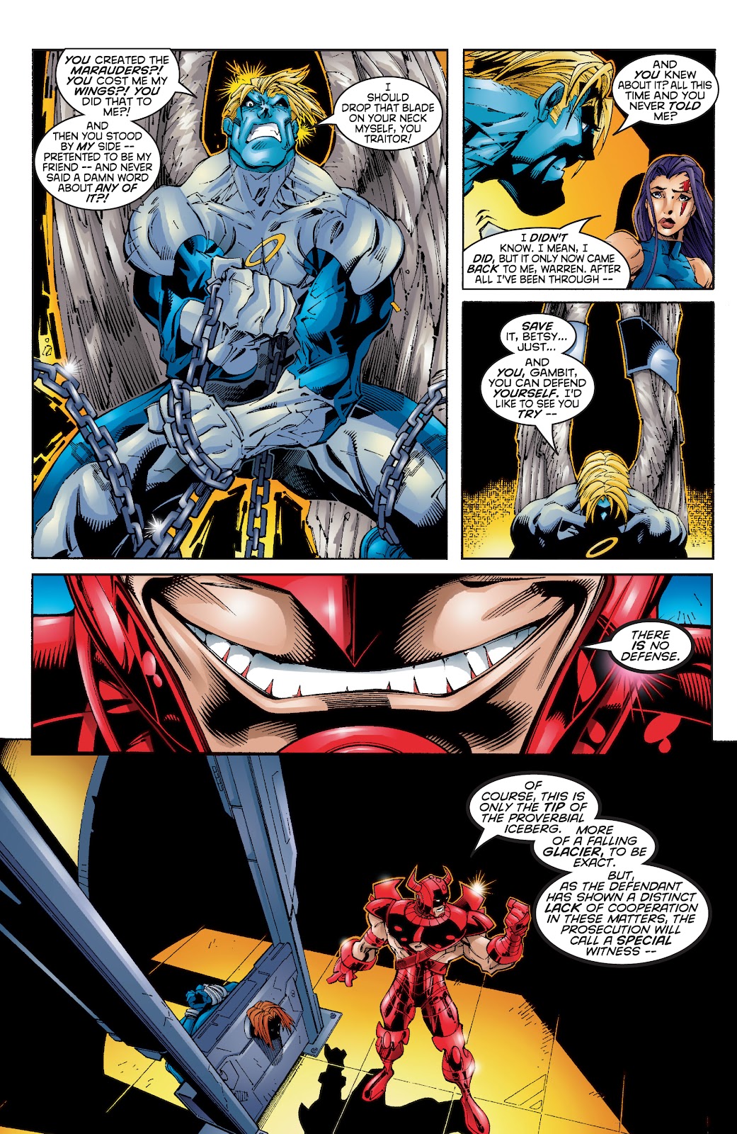 Read online X-Men: Betrayals comic -  Issue # TPB - 101