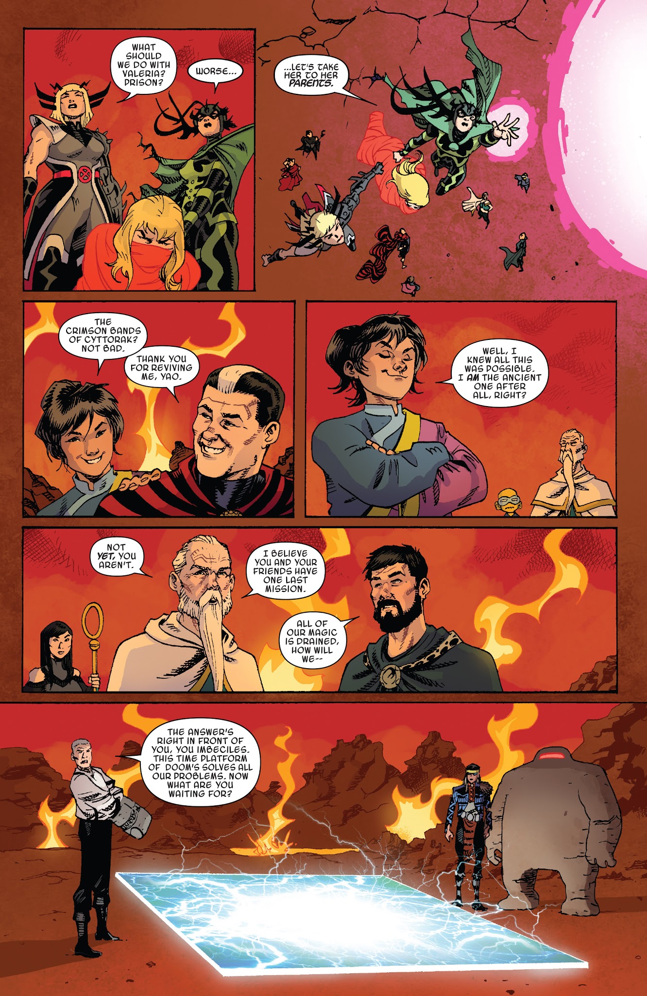 Read online Doctor Strange and the Sorcerers Supreme comic -  Issue #11 - 15