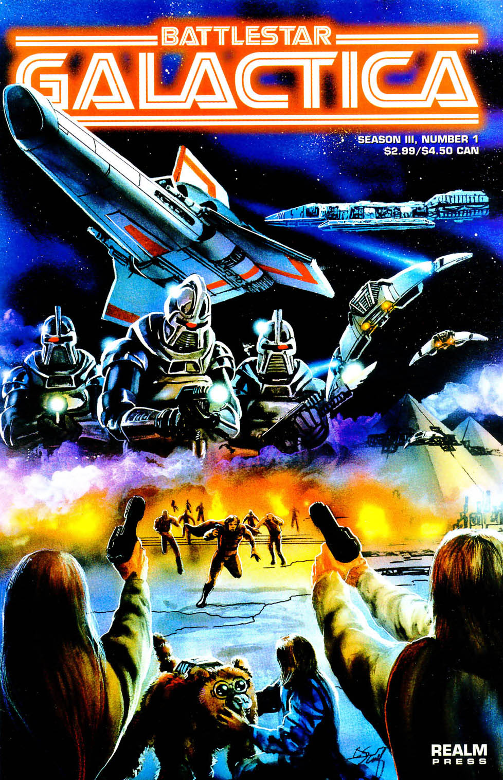 Read online Battlestar Galactica: Season III comic -  Issue #1 - 1