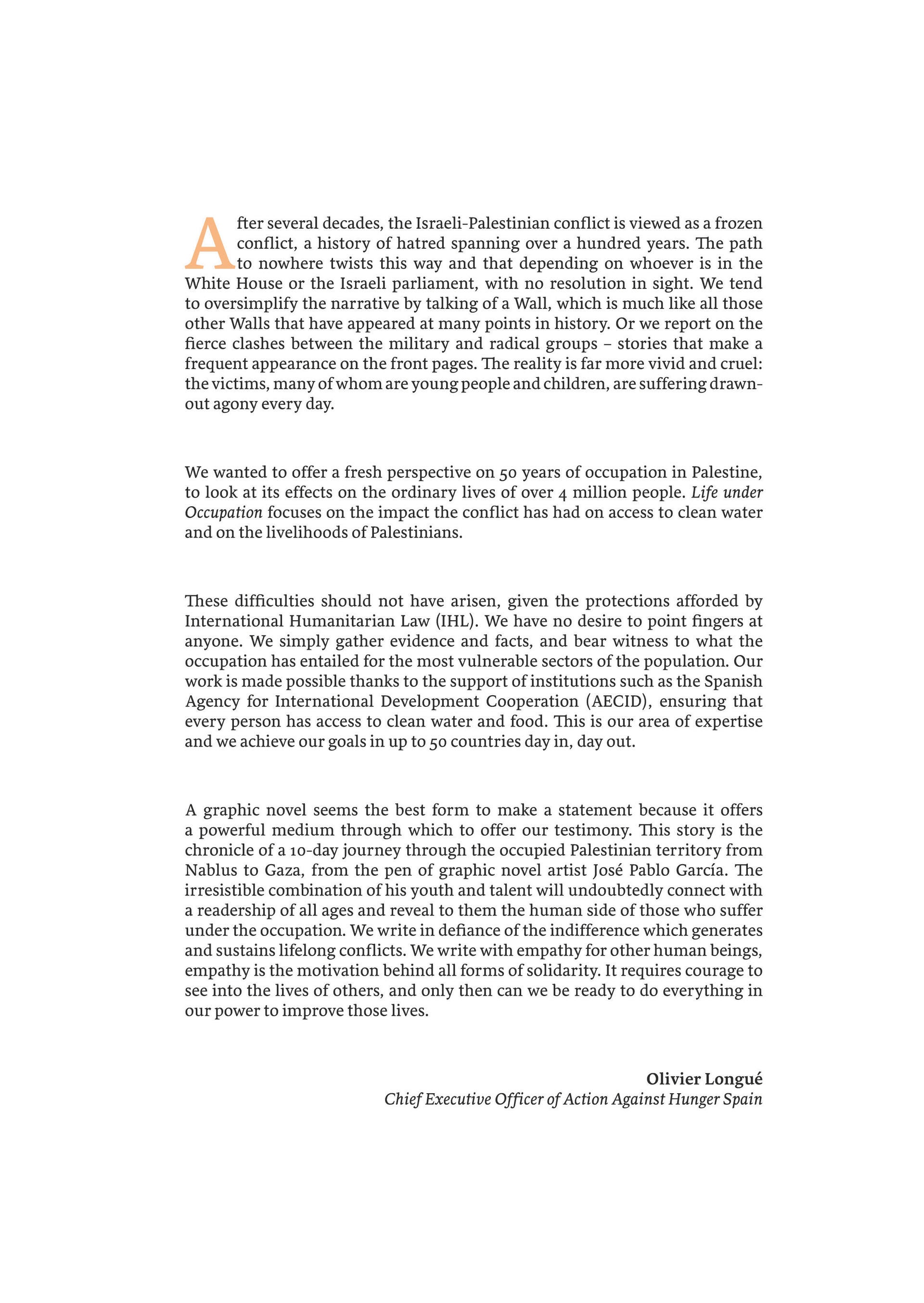 Read online Life Under Occupation comic -  Issue # TPB - 3