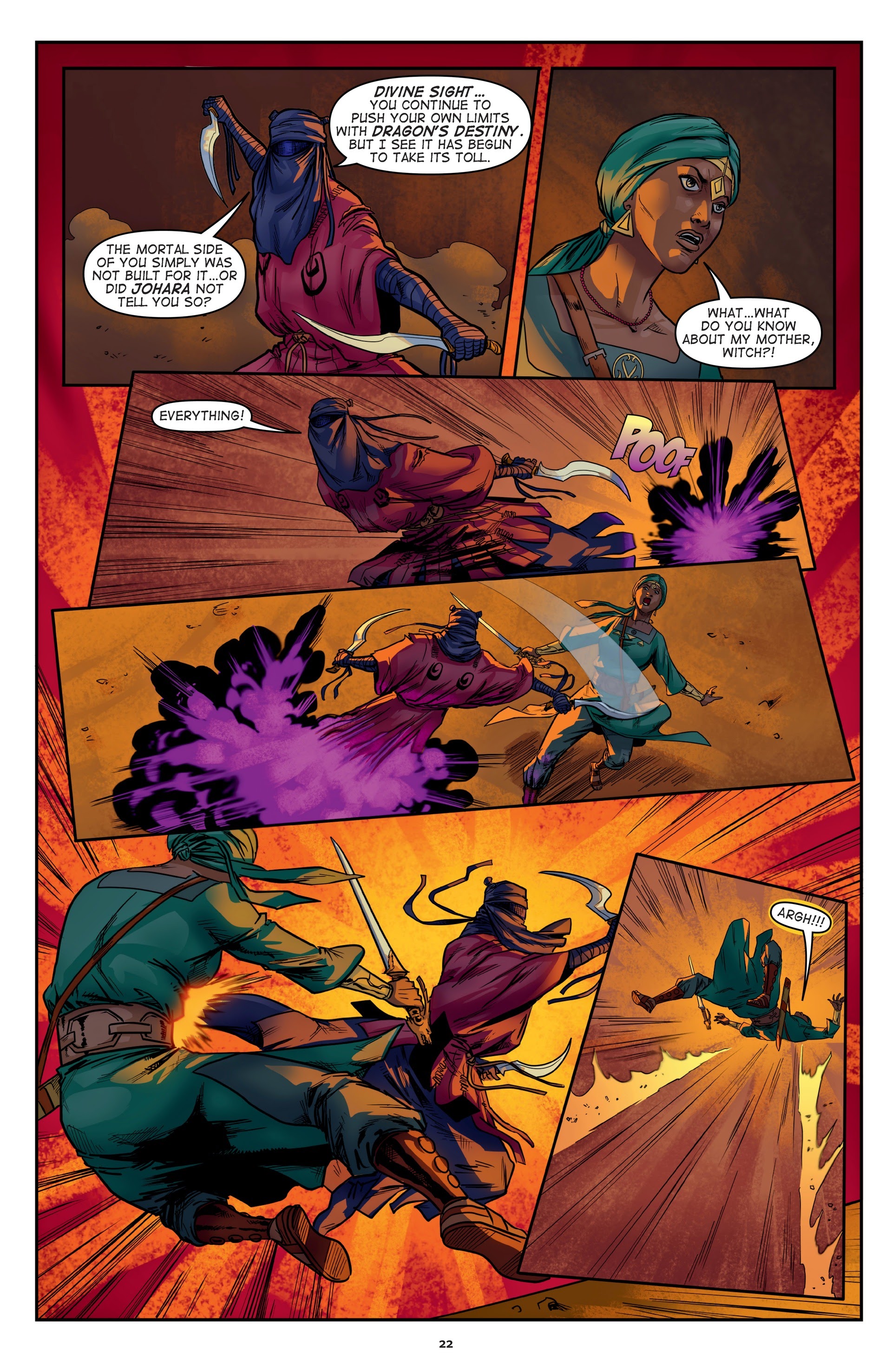 Read online Malika: Warrior Queen comic -  Issue # TPB 2 (Part 1) - 24