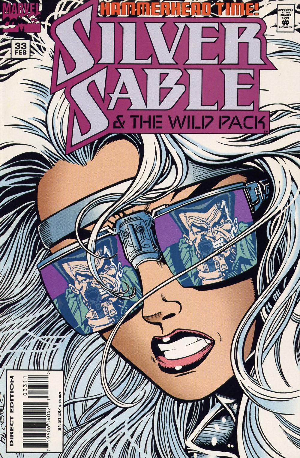 Read online Silver Sable and the Wild Pack comic -  Issue #33 - 1