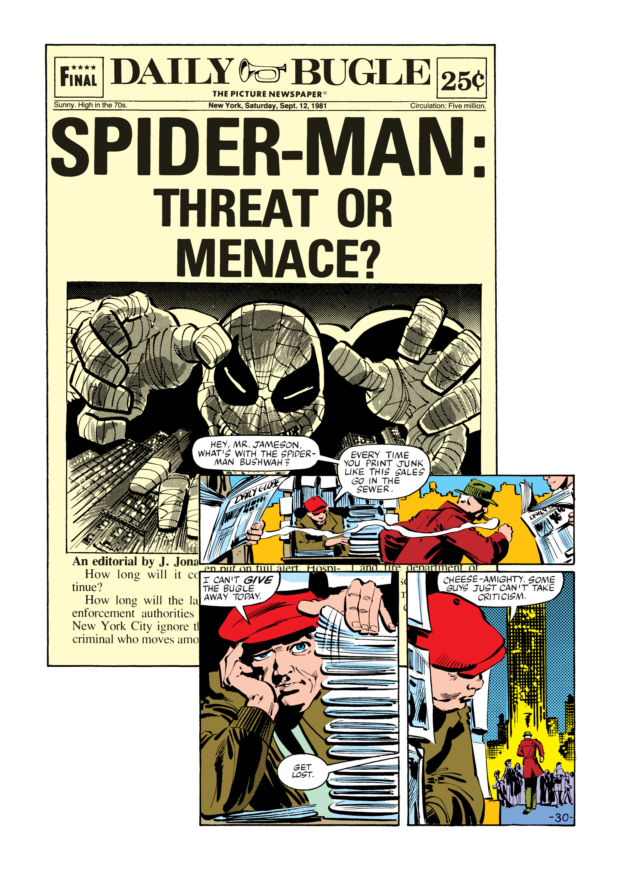 Read online Marvel Masterworks: The Amazing Spider-Man comic -  Issue # TPB 21 (Part 3) - 88
