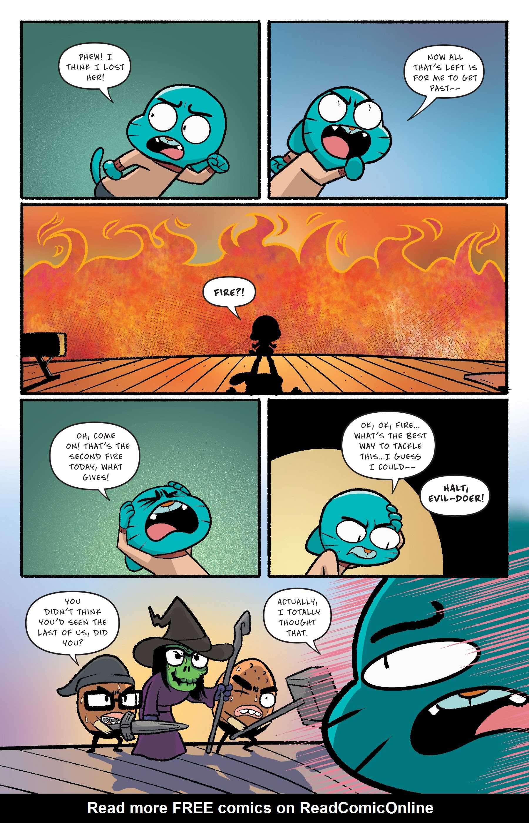 Read online The Amazing World of Gumball: The Storm comic -  Issue # TPB - 119