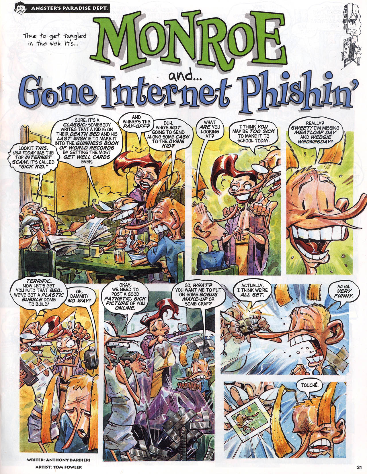 Read online MAD comic -  Issue #480 - 20
