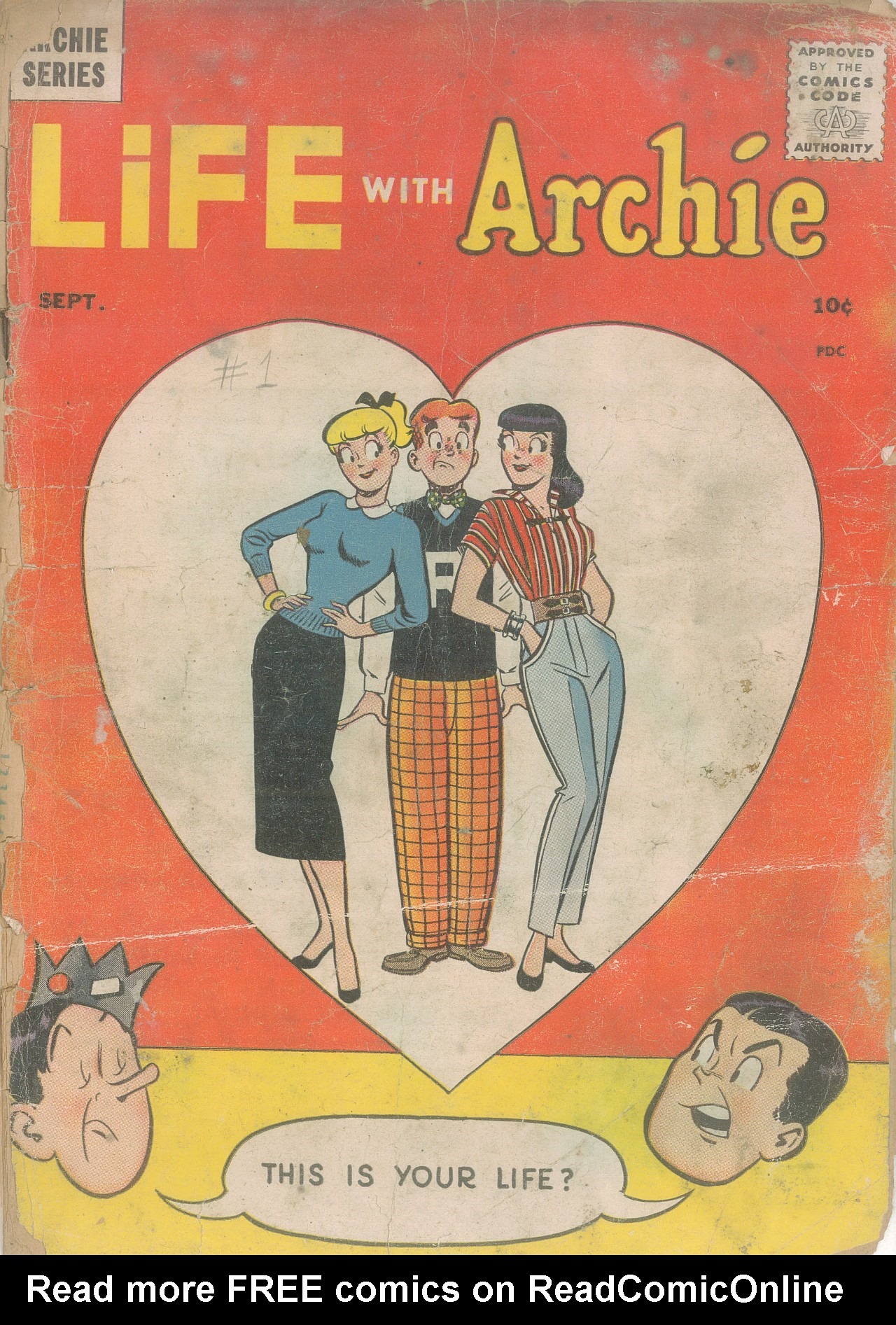 Read online Life With Archie (1958) comic -  Issue #1 - 1