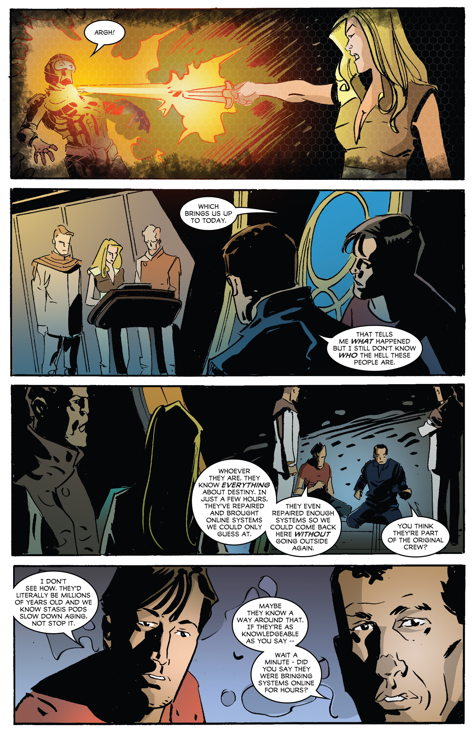 Read online Stargate Universe comic -  Issue #1 - 20