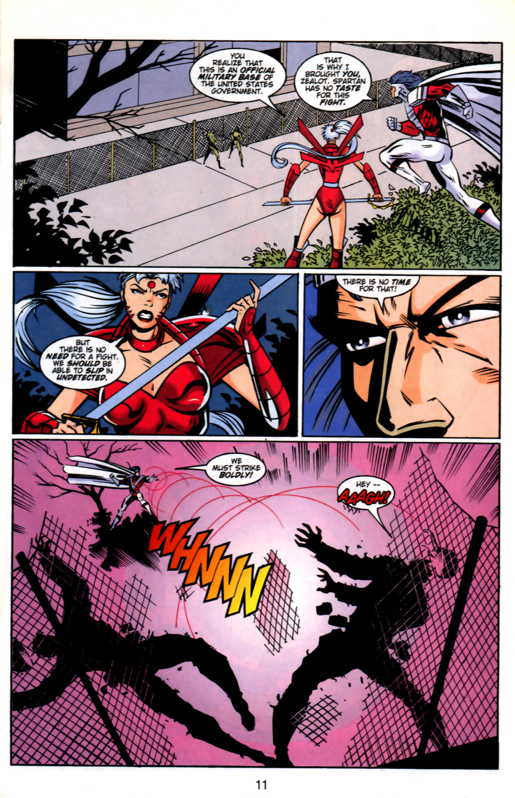 WildC.A.T.s Adventures issue 6 - Page 11