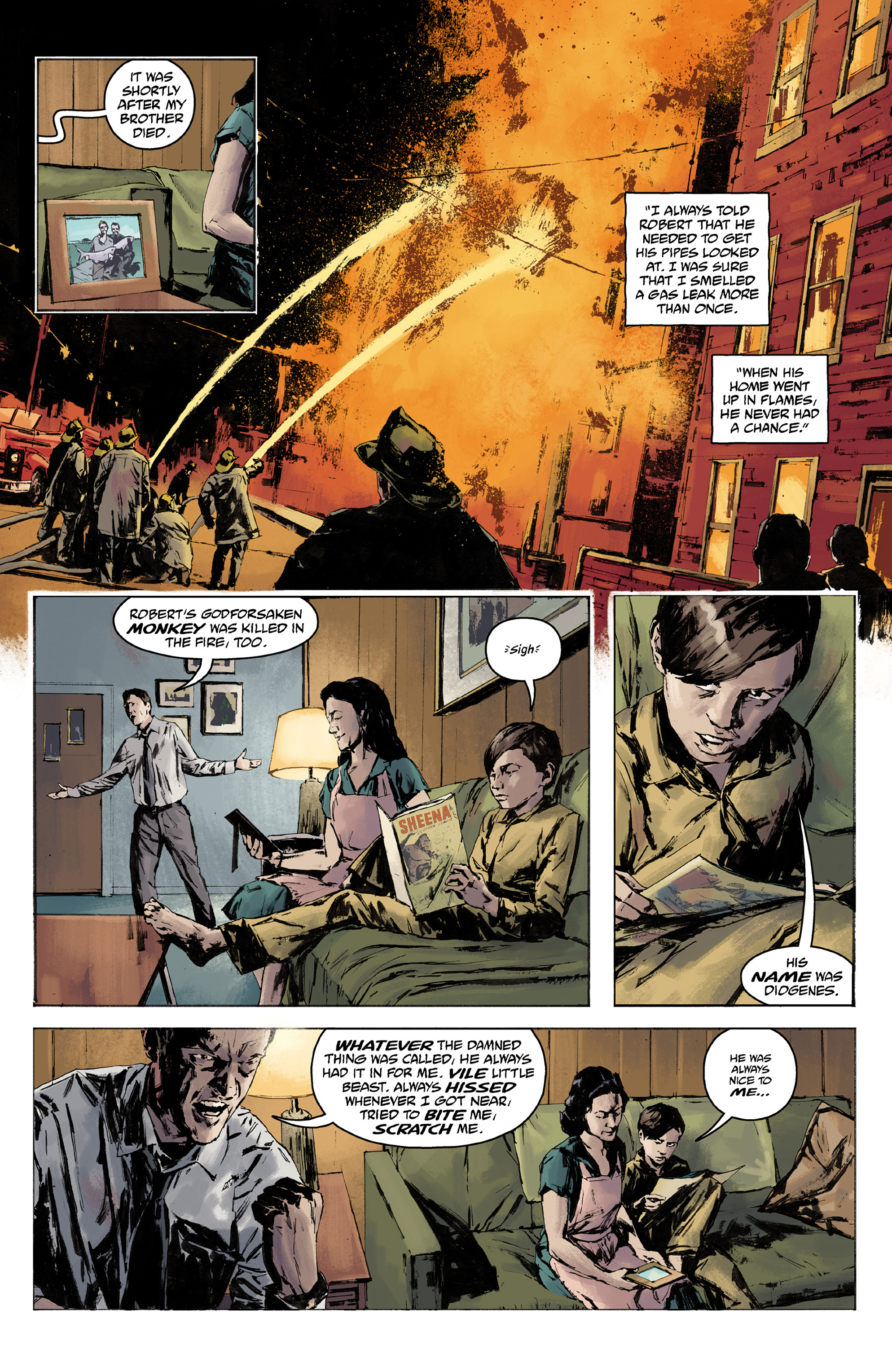 Read online Hellboy and the B.P.R.D.: 1954--The Unreasoning Beast comic -  Issue # Full - 6