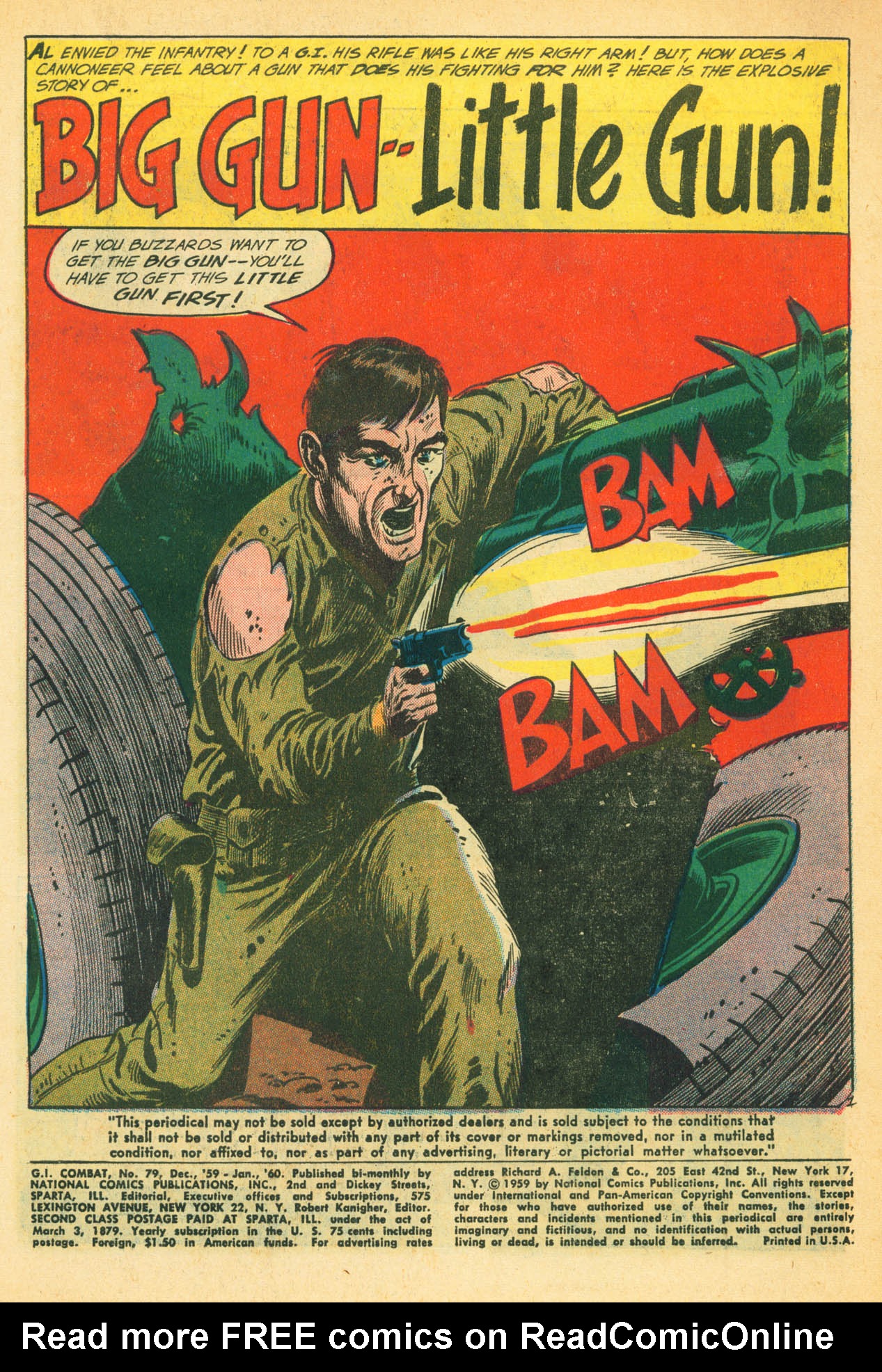 Read online G.I. Combat (1952) comic -  Issue #79 - 3