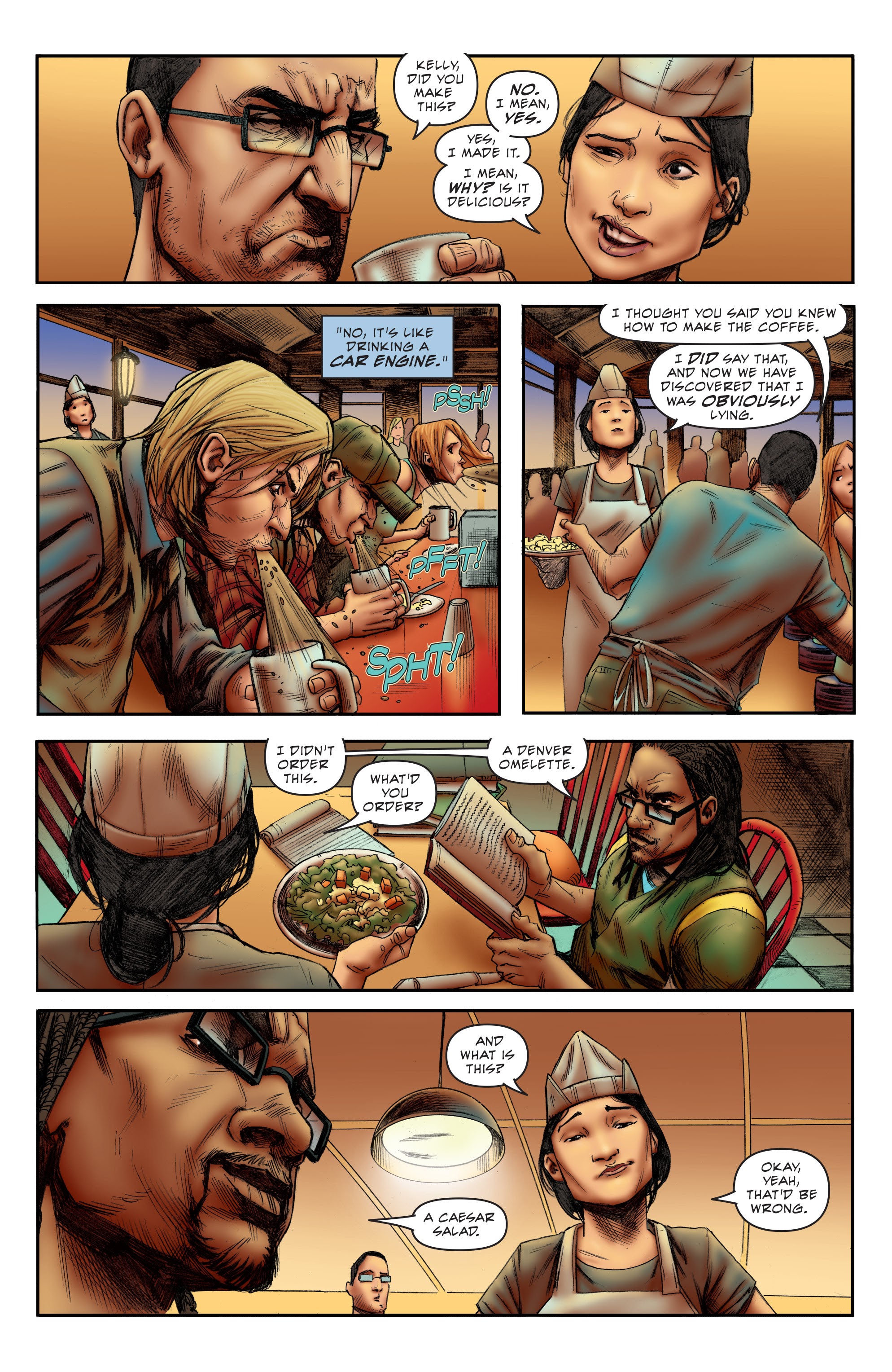 Read online A Town Called Dragon comic -  Issue #1 - 37
