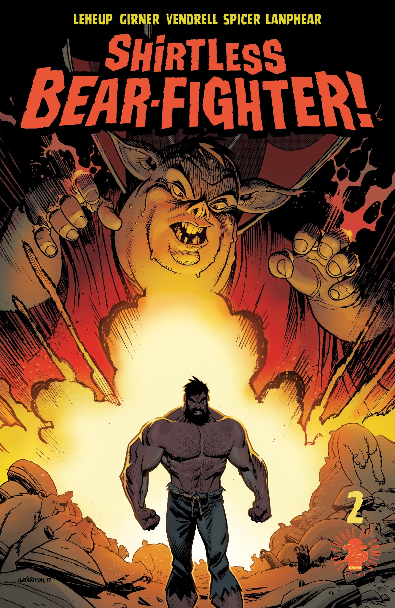 Read online Shirtless Bear-Fighter! comic -  Issue #2 - 1
