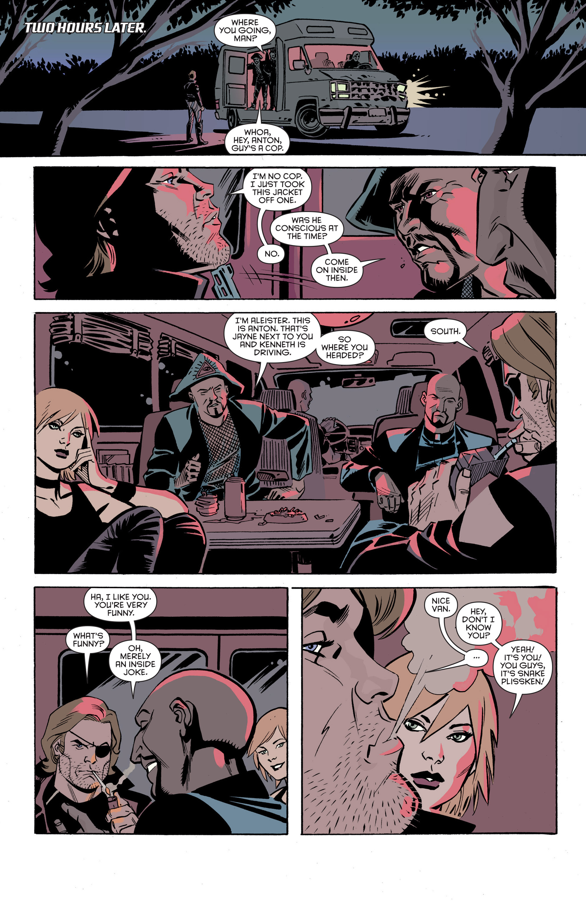 Read online Escape from New York comic -  Issue #1 - 11