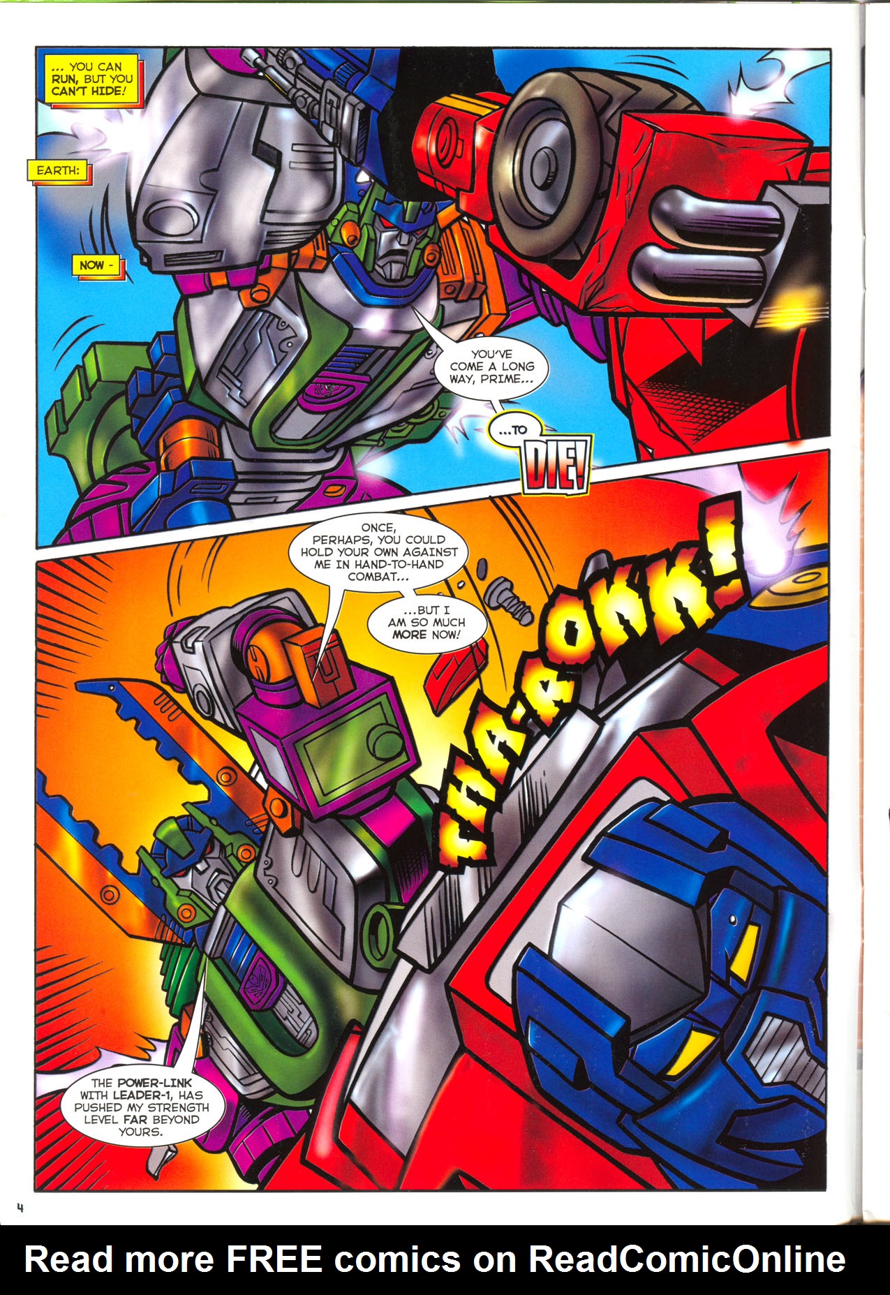 Read online Transformers: Armada (2003) comic -  Issue #2 - 3