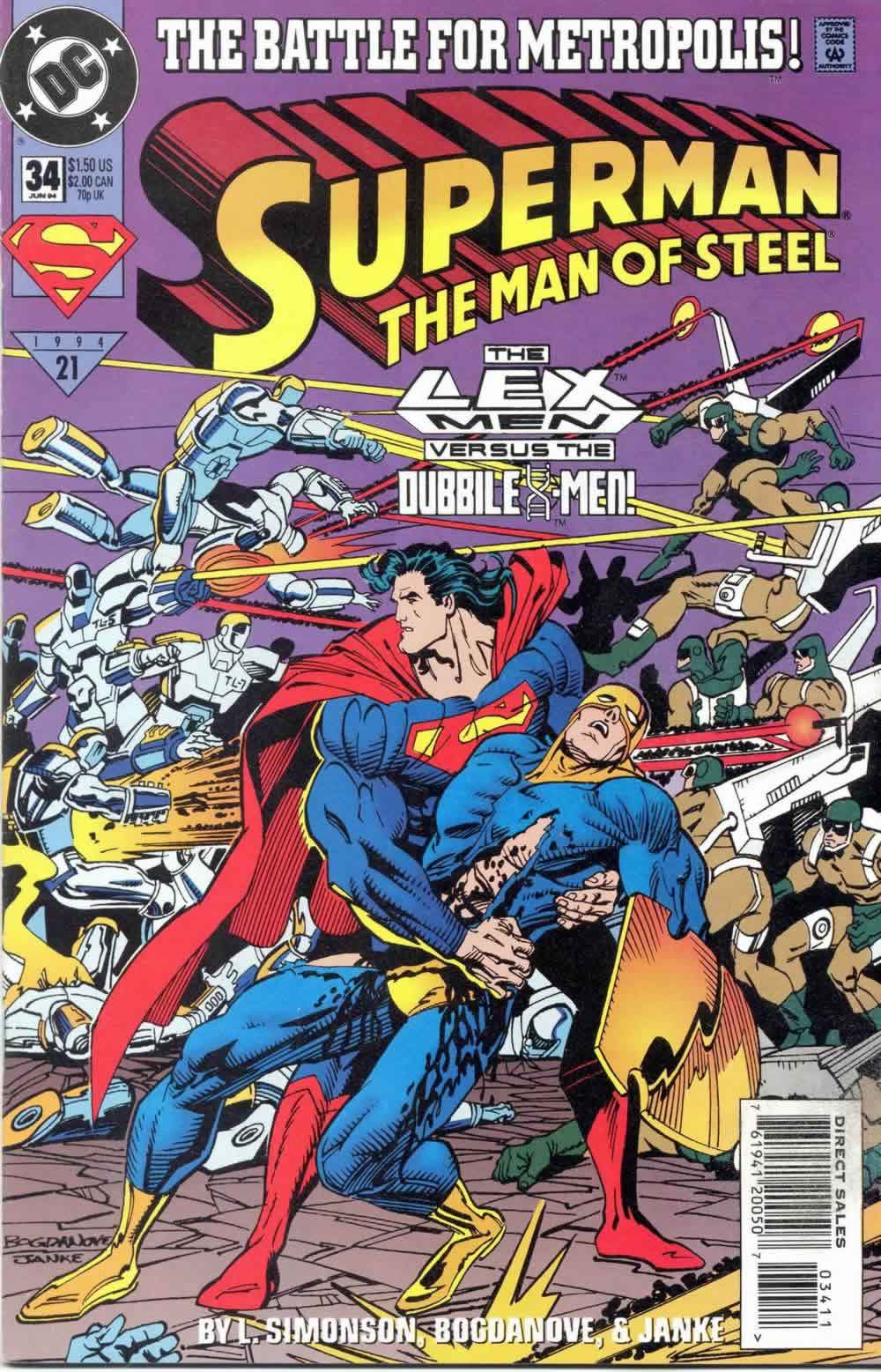 Superman: The Man of Steel (1991) Issue #34 #42 - English 1