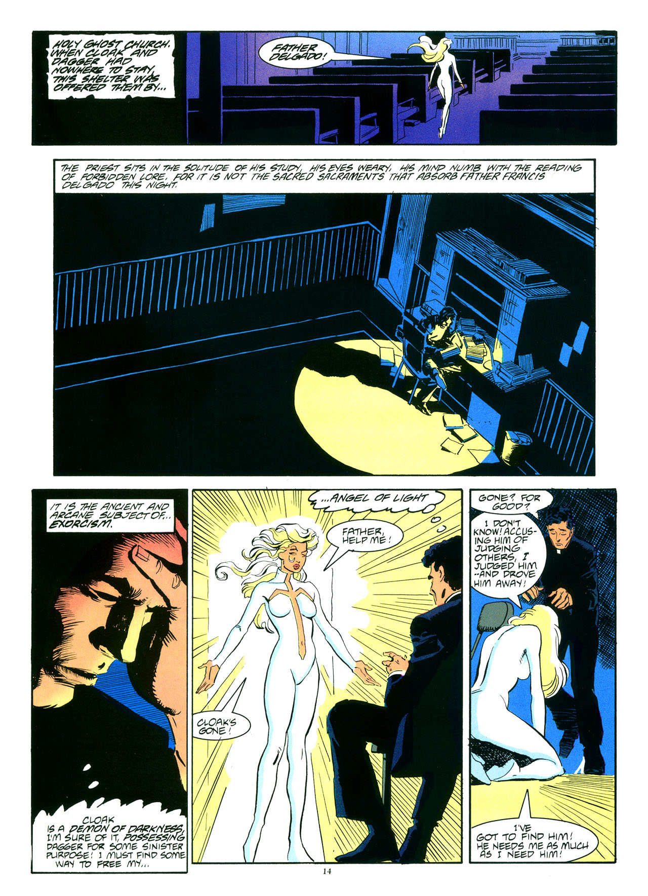 Read online Marvel Graphic Novel comic -  Issue #35 - Cloak & Dagger - Predator and Prey - 18