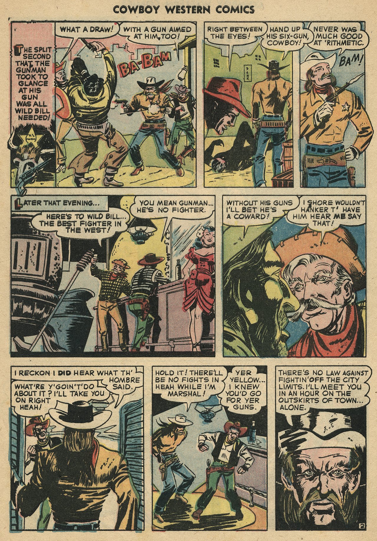 Read online Cowboy Western Comics (1948) comic -  Issue #34 - 4