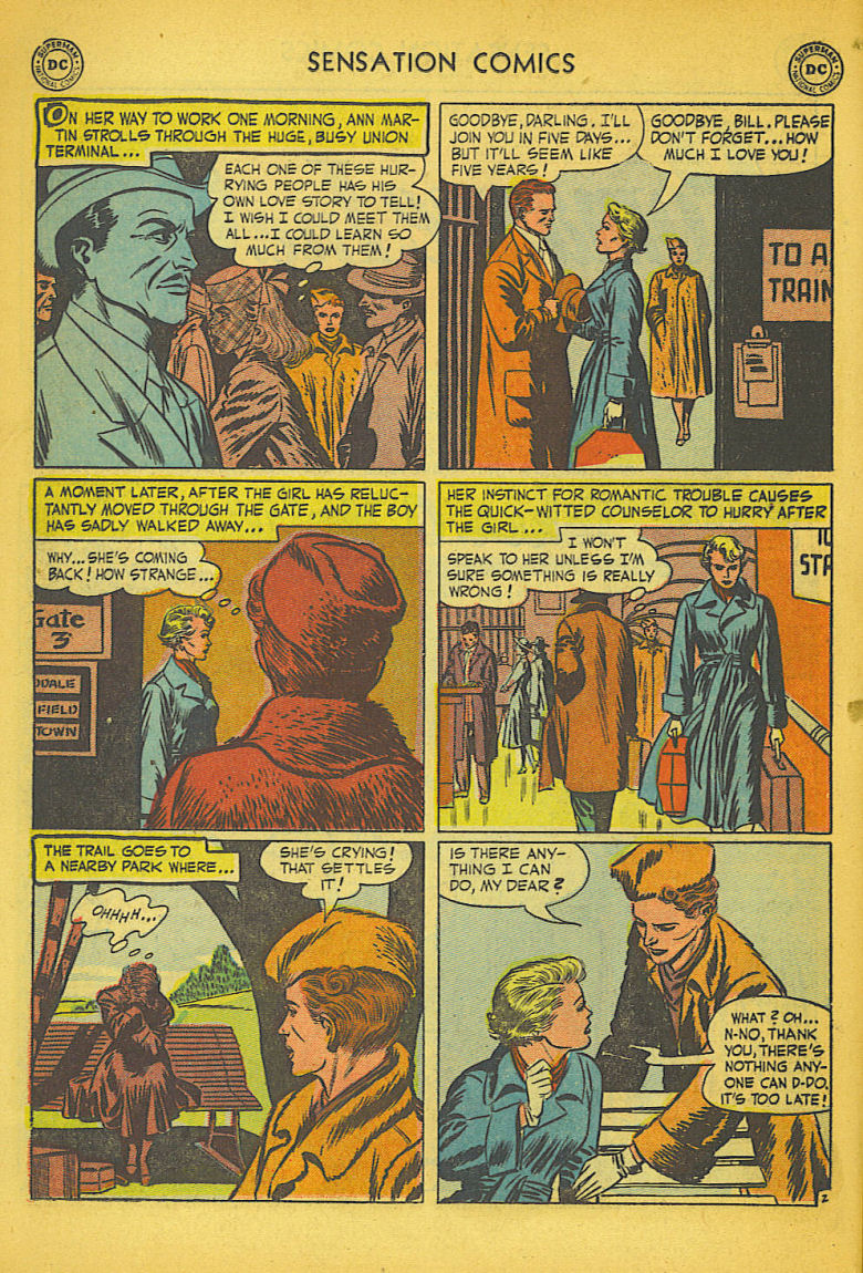 Read online Sensation (Mystery) Comics comic -  Issue #104 - 18