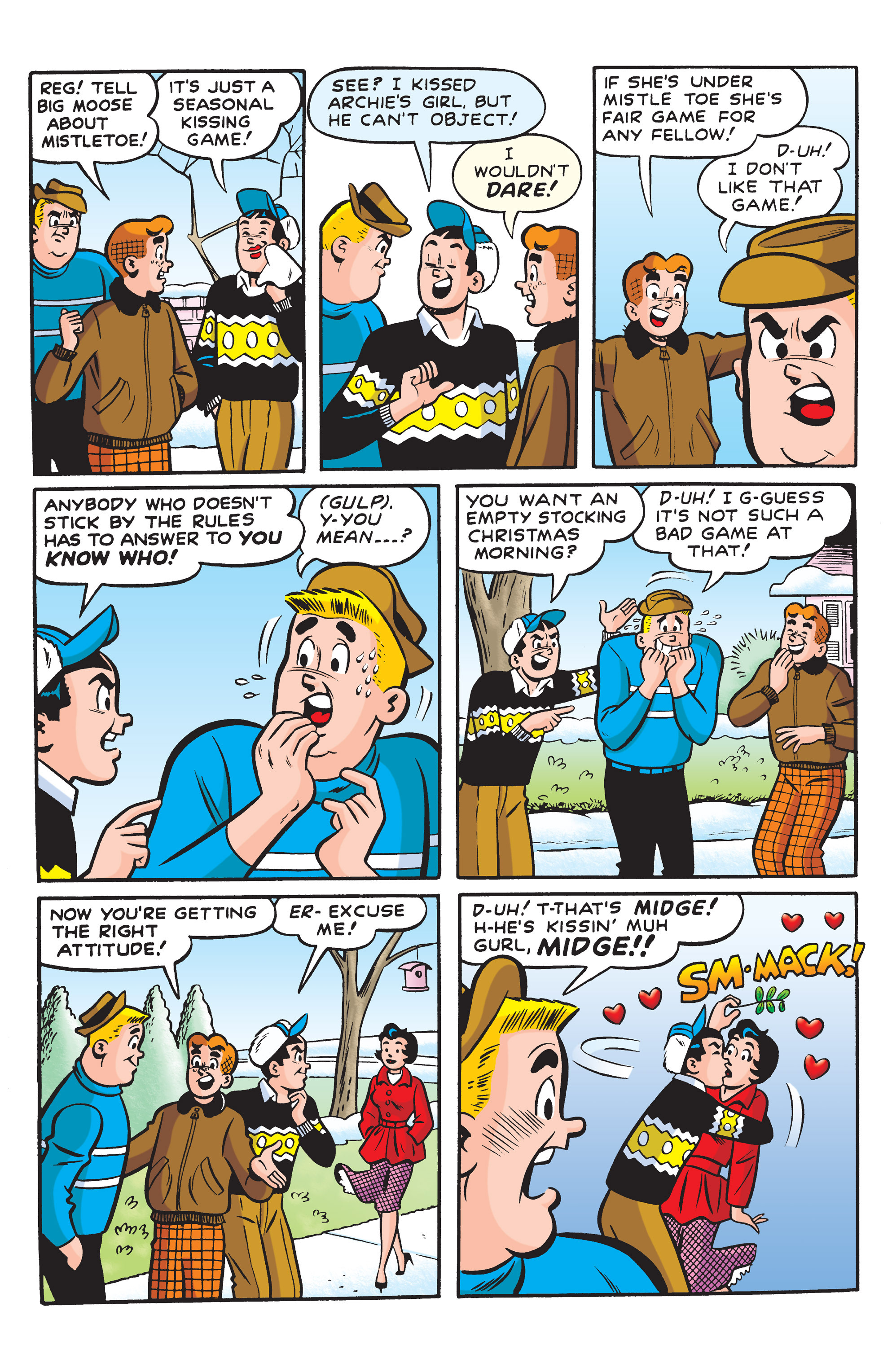 Read online Betty and Veronica: Under the Mistletoe comic -  Issue # TPB - 97