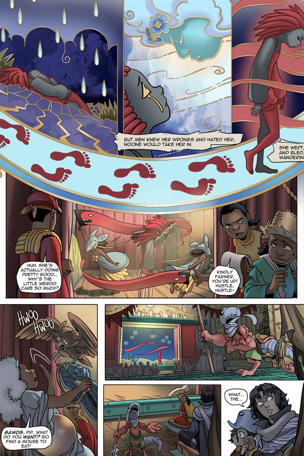 Read online Unsounded comic -  Issue #15 - 109