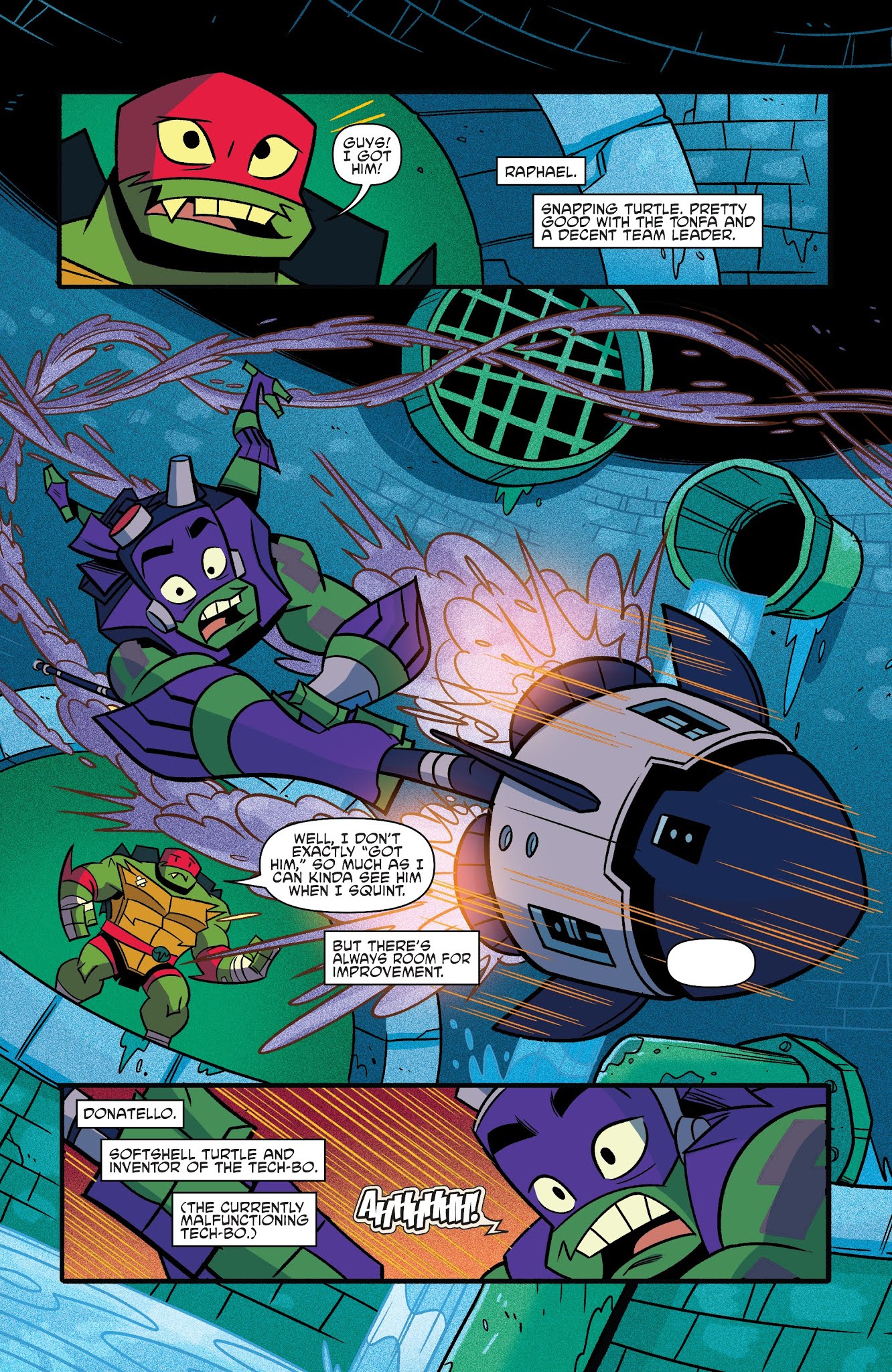 Read online Rise of the Teenage Mutant Ninja Turtles comic -  Issue #1 - 7