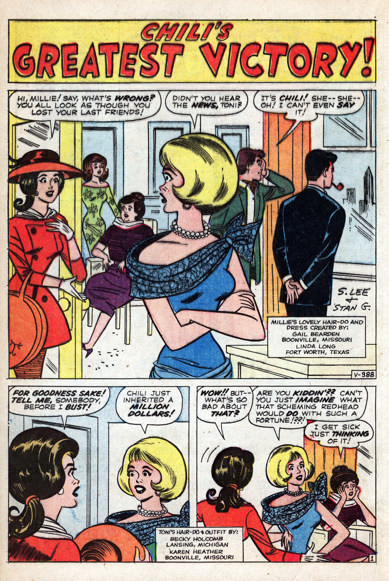 Read online Life With Millie comic -  Issue #20 - 20