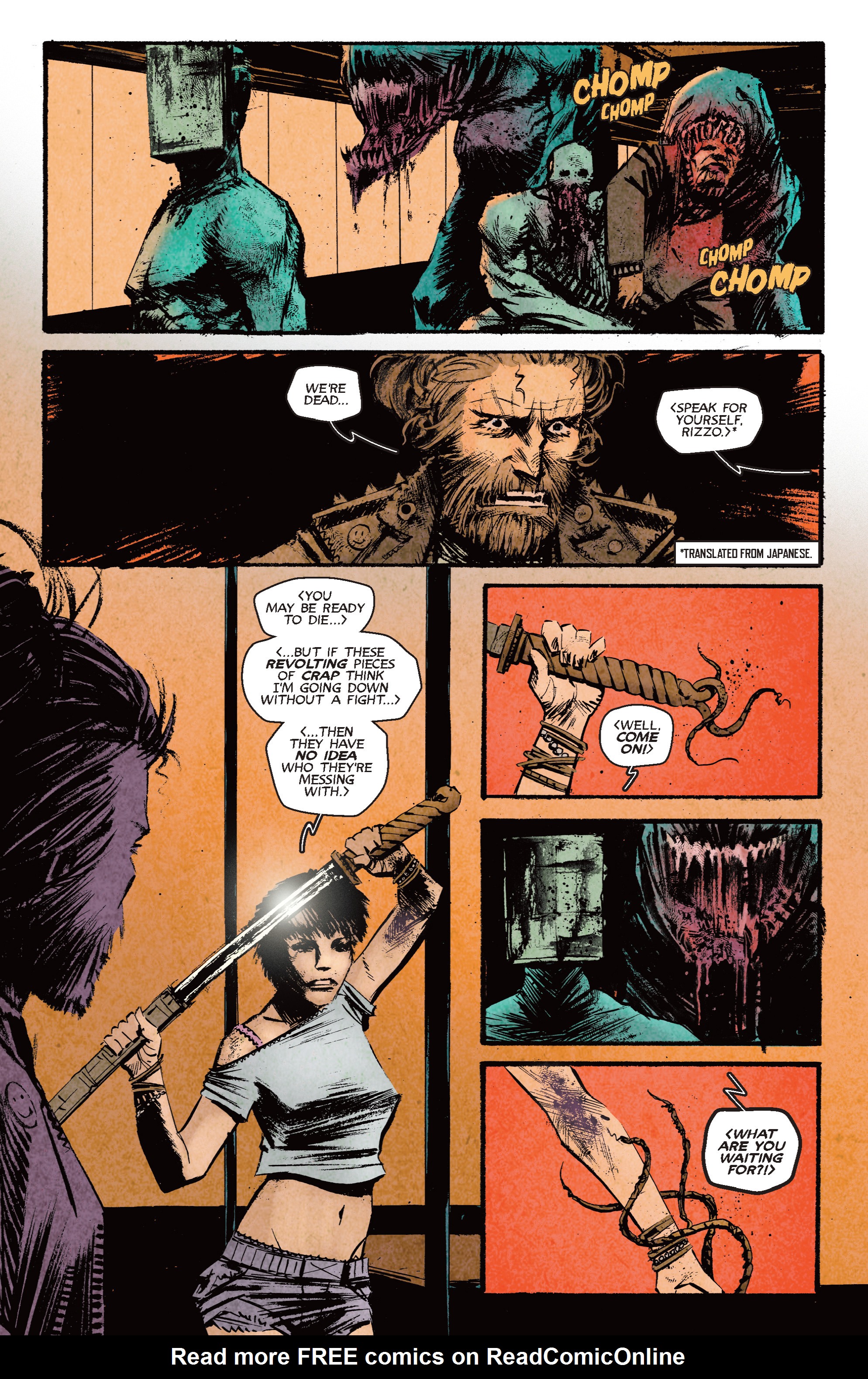 Read online Yakuza Demon Killers comic -  Issue #1 - 20