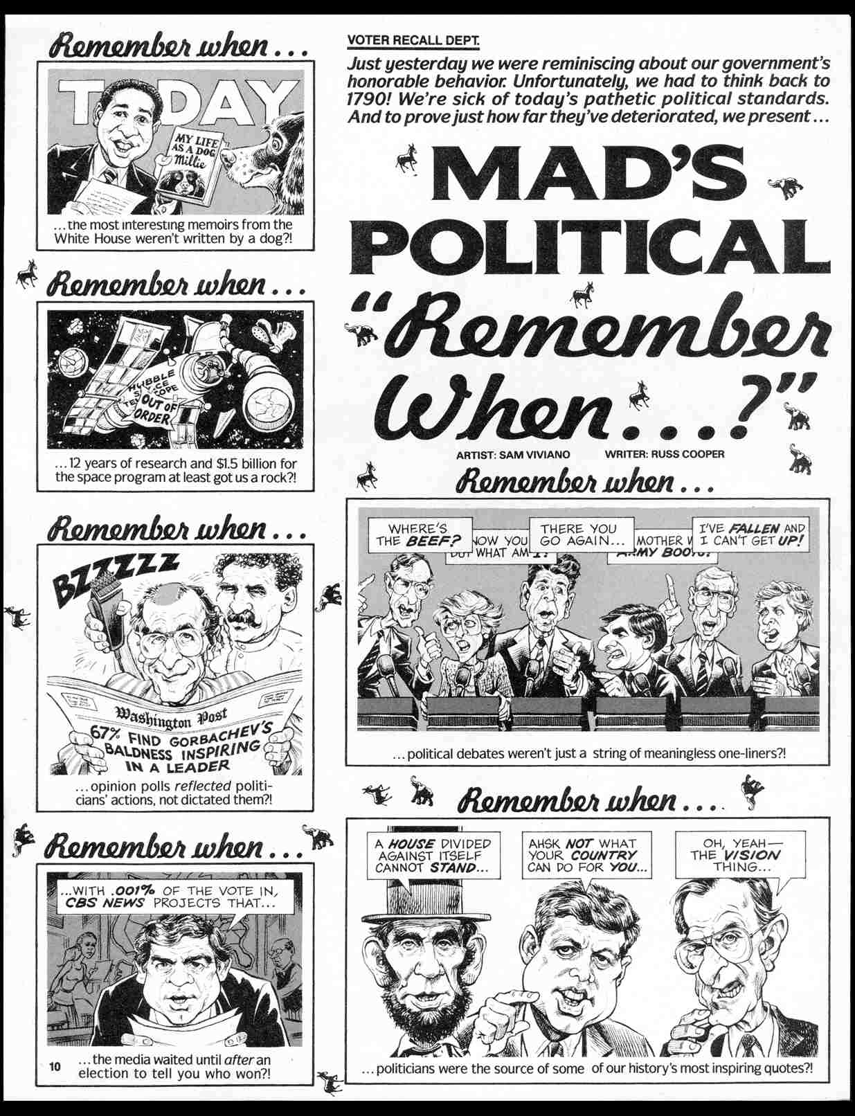 Read online MAD comic -  Issue #308 - 12