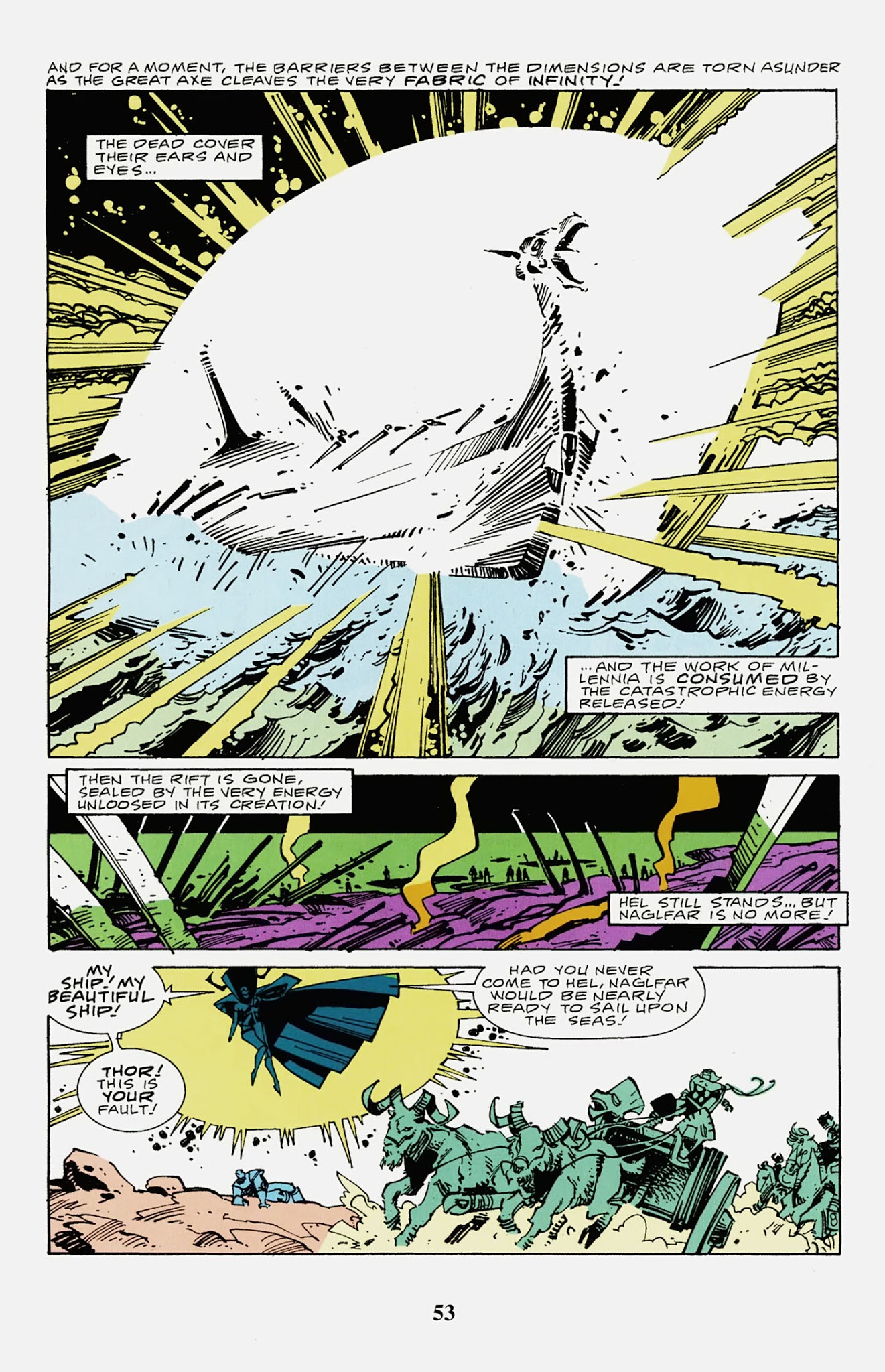Read online Thor Visionaries: Walter Simonson comic -  Issue # TPB 3 - 55