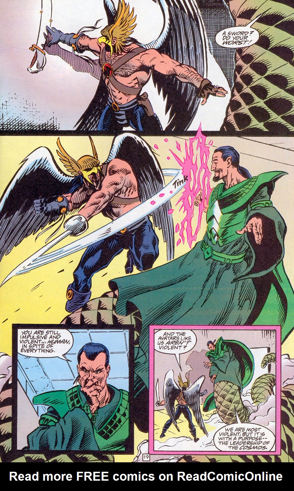 Hawkman (1993) Issue #17 #20 - English 19