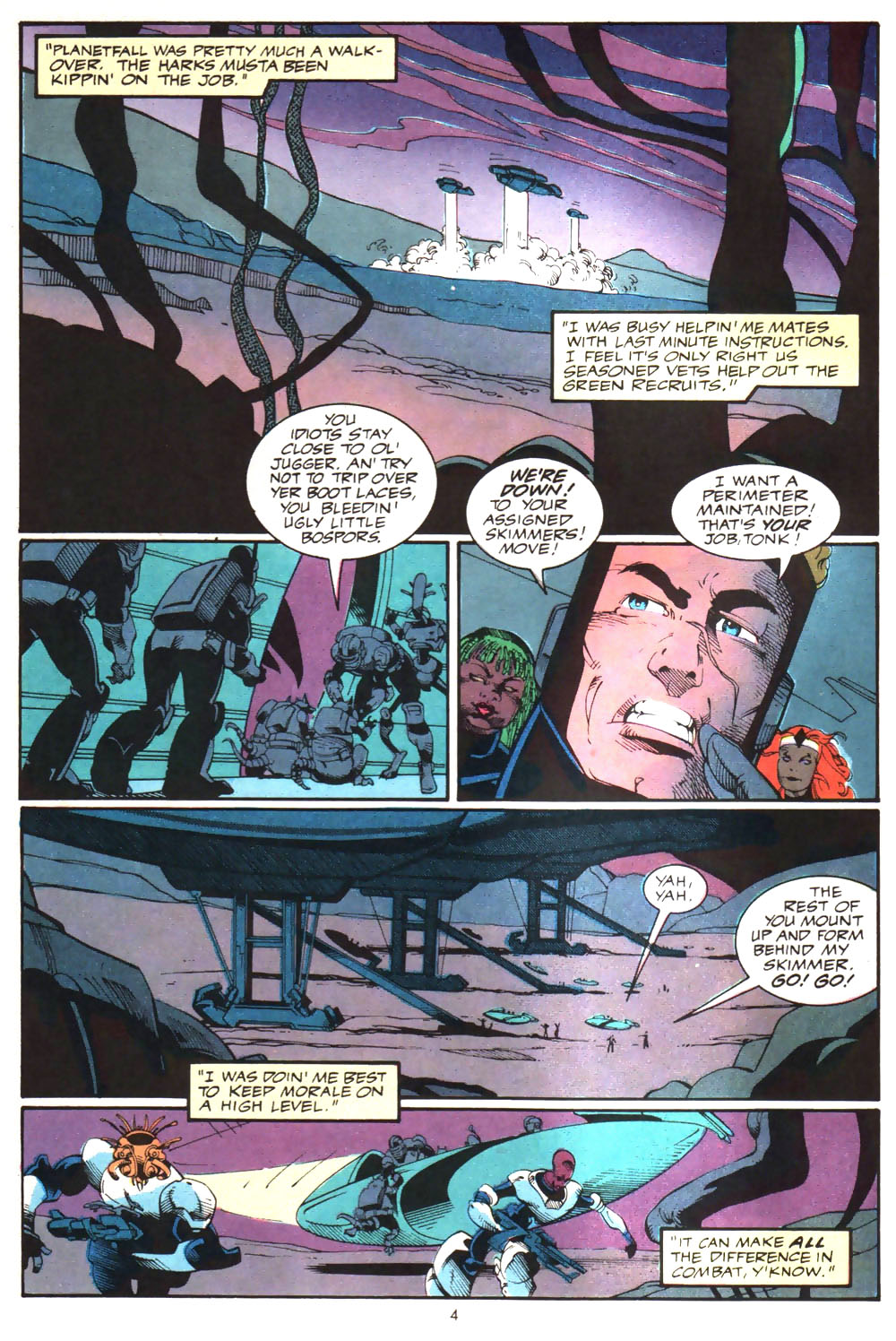 Read online Alien Legion (1987) comic -  Issue #5 - 6