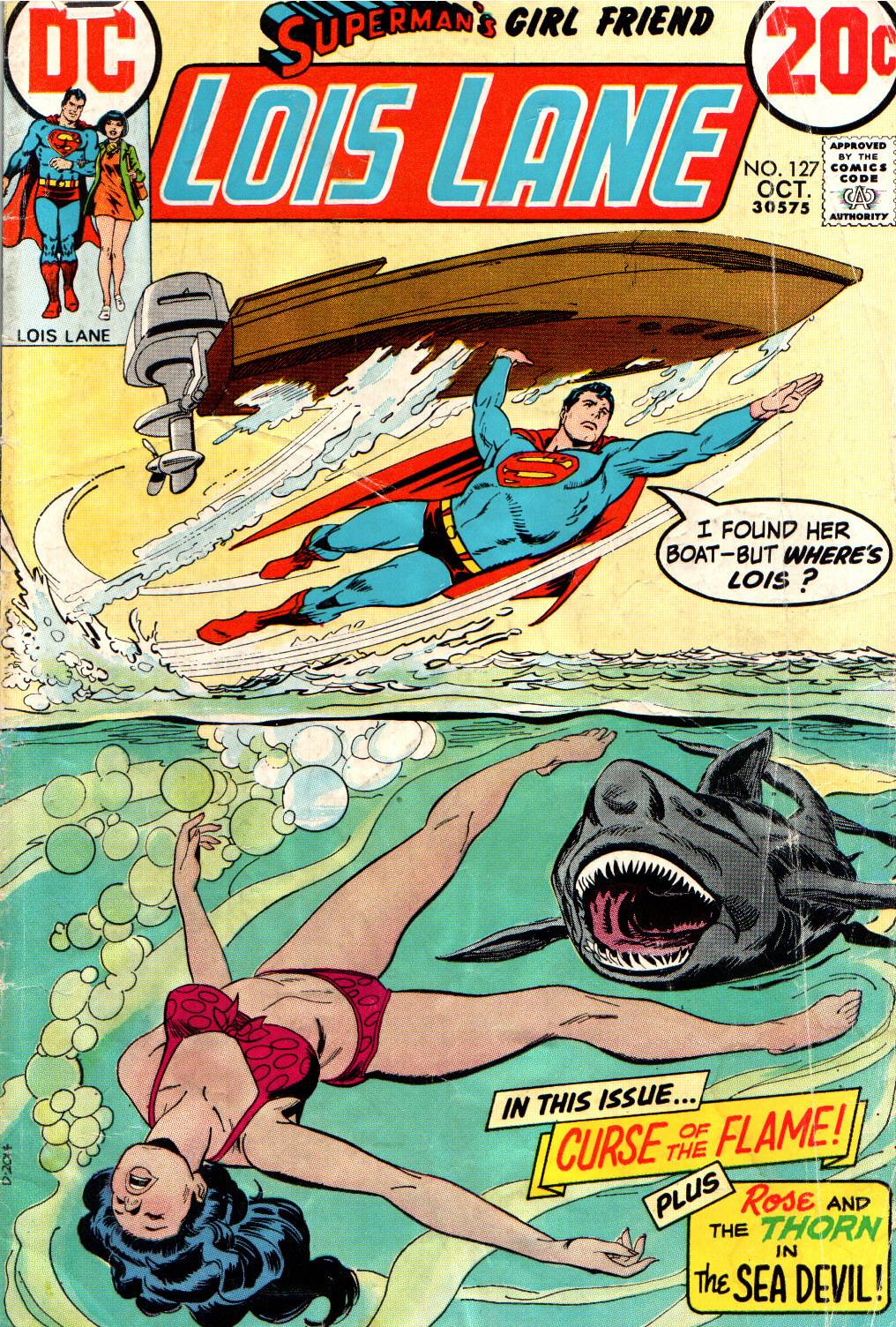 Read online Superman's Girl Friend, Lois Lane comic -  Issue #127 - 1