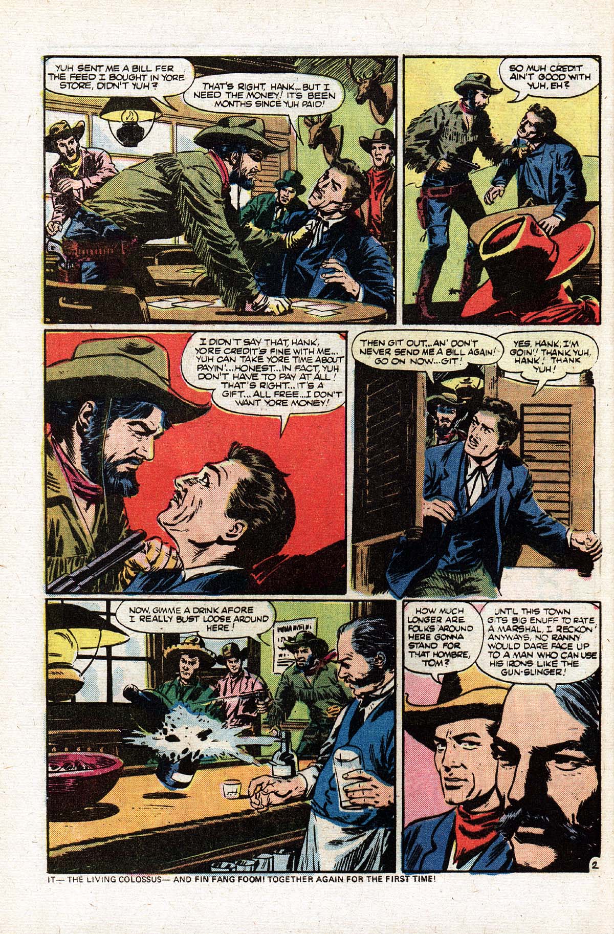 Read online The Mighty Marvel Western comic -  Issue #32 - 22