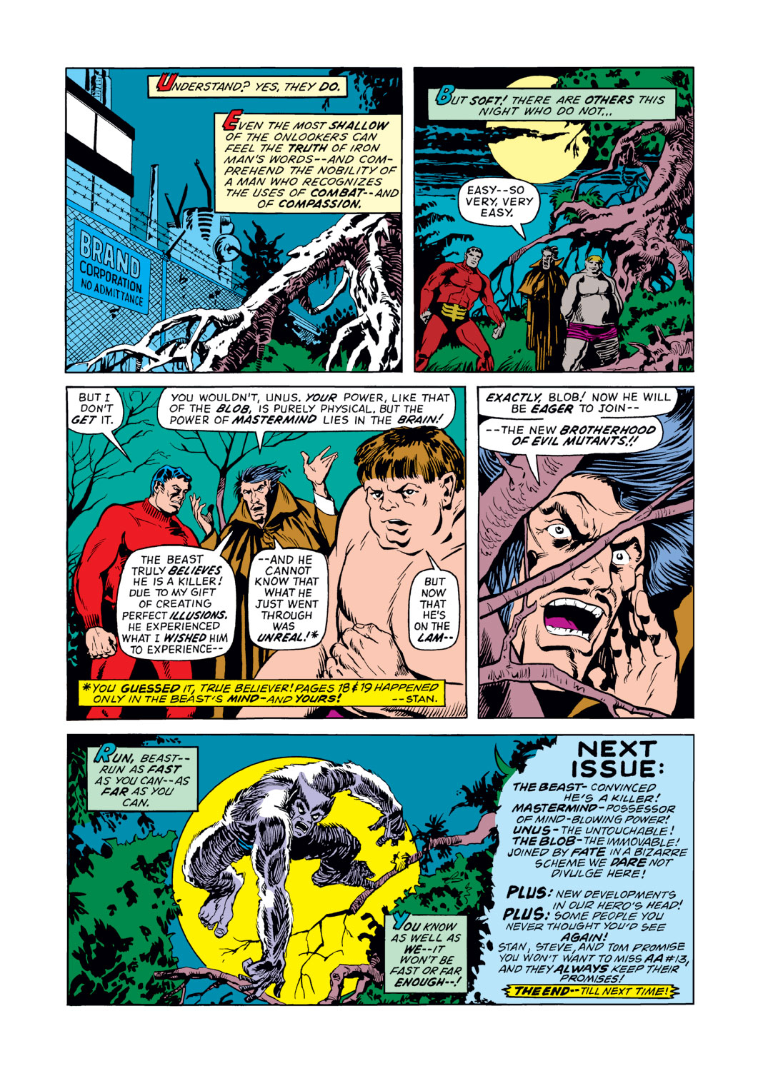Read online Amazing Adventures (1970) comic -  Issue #12 - 22