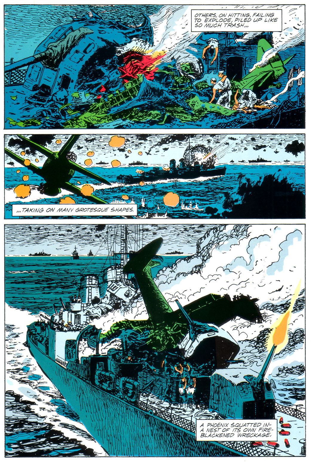 Read online Marvel Graphic Novel comic -  Issue #48 - A Sailors Story - Book 2 - 6