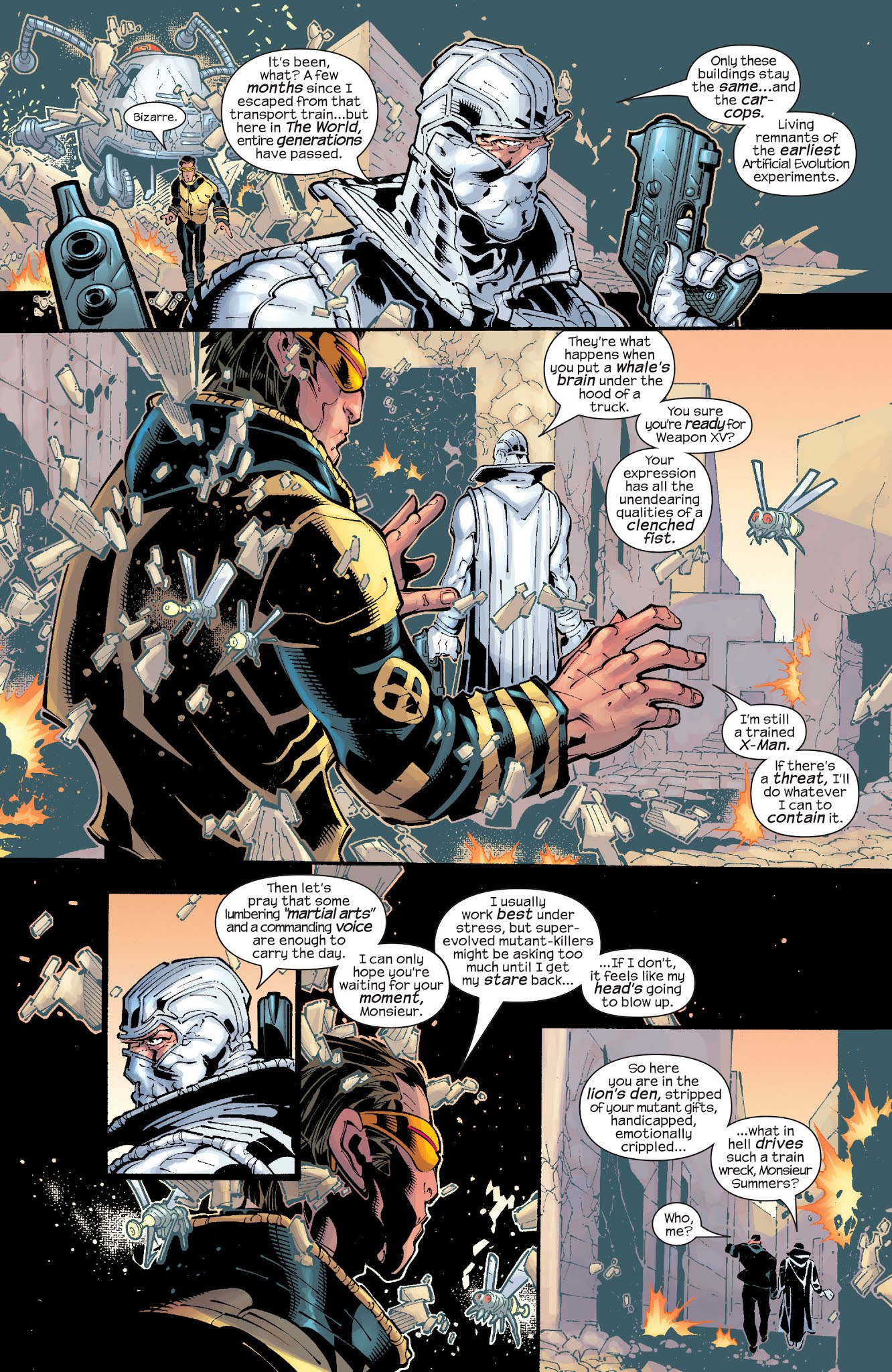 Read online New X-Men (2001) comic -  Issue # _TPB 5 - 121
