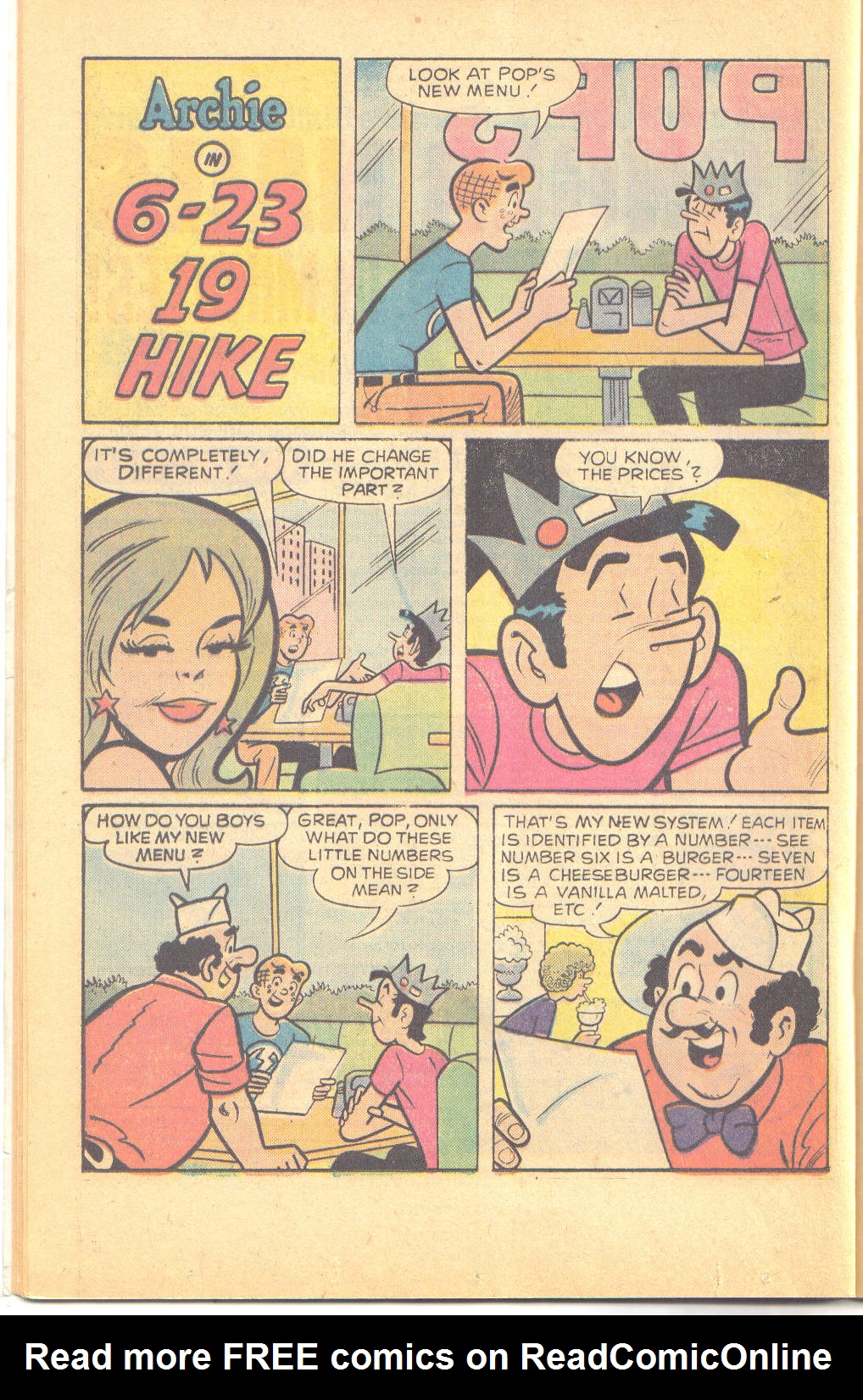 Read online Archie's TV Laugh-Out comic -  Issue #36 - 20