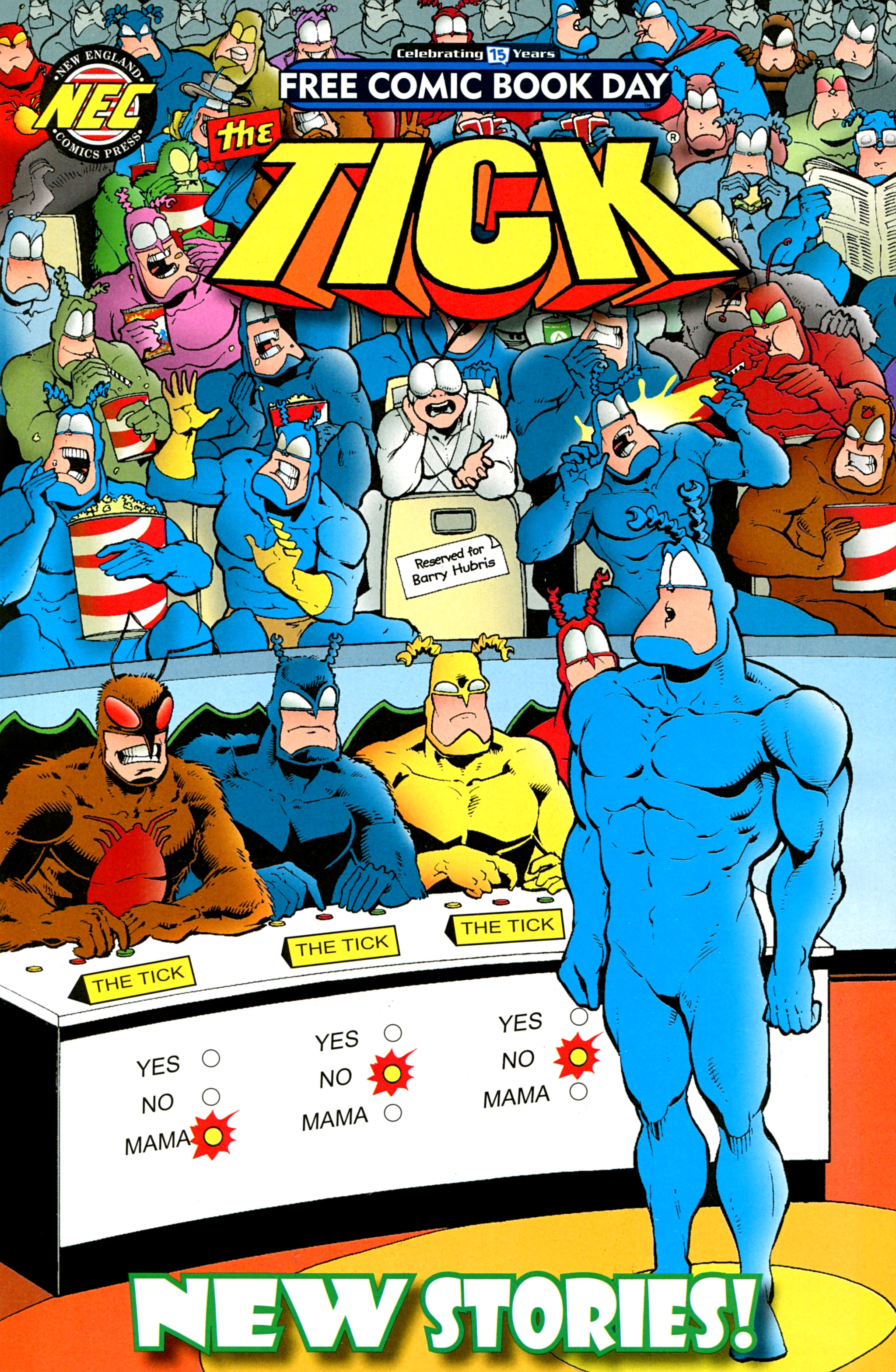 Read online Free Comic Book Day 2016 comic -  Issue # The Tick - 1