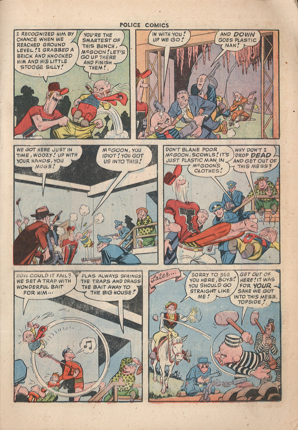 Read online Police Comics comic -  Issue #95 - 13